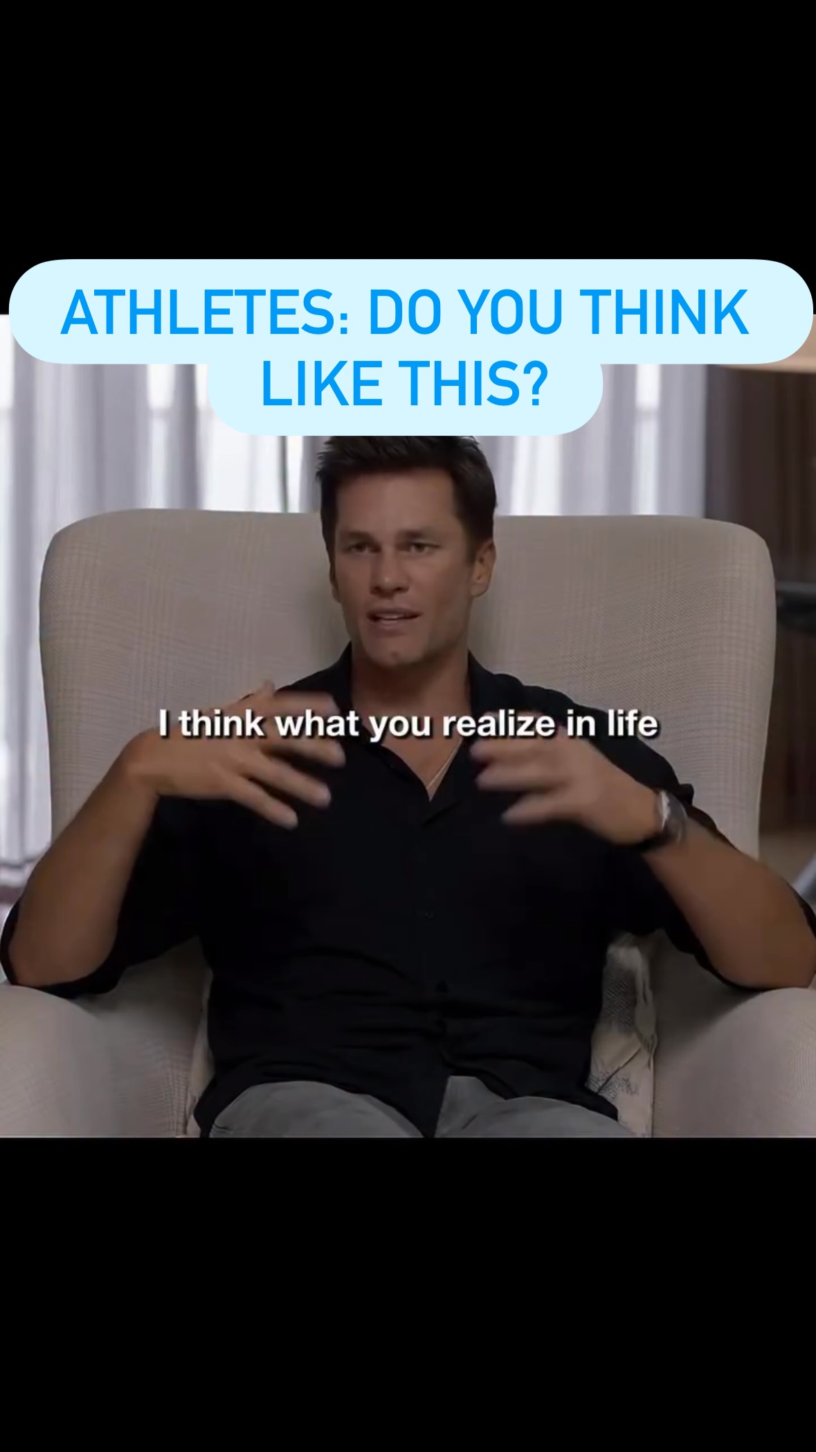 🔹CONTROL THE CONTROLLABLES🔹
#TomBrady with a great quote on one of the most important skills for all athletes.
Not letting the uncontrollables affect your game is a SKILL. And it’s a skill that will separate you from the pack.
Anytime you catch yourself thinking about something you can’t control, remind yourself of something you can still do. This helps train the brain to focus on what you can control whenever uncontrollables get in the way
Follow @findjoeflow for more mental game tips 🧠
• • •
#tb12 #athletes #athletesofinstagram #sportstips