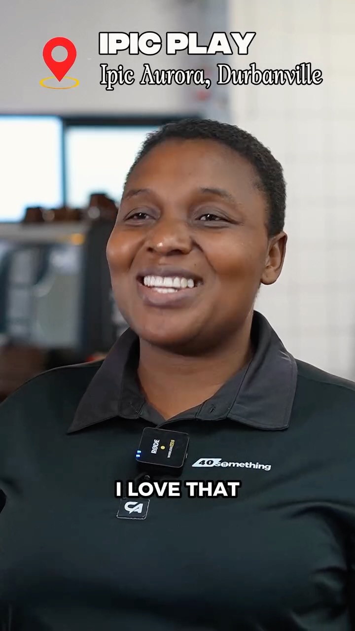 💛 Meet Specific Matseketu, one of the friendly faces behind Ipic Play!
For Specific, there's nothing better than seeing the play park filled with happy kids and smiling families. From the exciting play areas to the spacious Clay Café, every visit is about making memories that last.
Come and experience the fun for yourself!
Let us know in the comments why you pick Ipic!
#IpicPlay #WhyIPickIpic #FamilyFun #ClayCafe #PlayPark