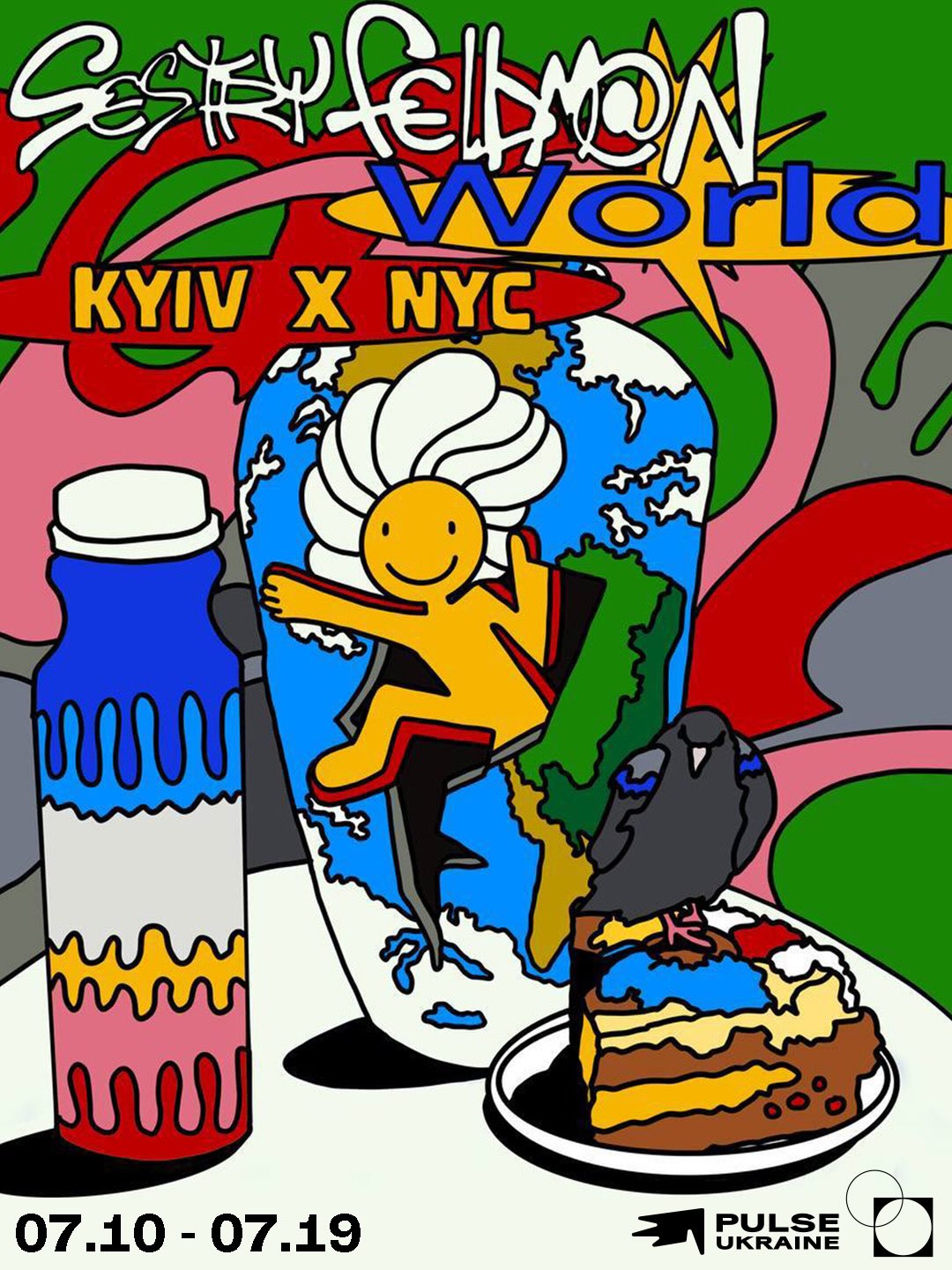 Join us THIS FRIDAY for the opening of SESTRY FELDMAN WORLD, a multidisciplinary exhibition exploring life and the future through the lens of Ukrainian artist duo, Sestry Feldman.
Known for painting bomb-shelters and murals across Europe, @sestry_feldman are bringing their work to The Boiler, and to New York, for the very first time.
Stop by FRIDAY for opening night and be among the first to step into "House of the Future", an immersive installation of a house set in 2050 where a woman is married to an AI.
Through this sculptural centerpiece as well as paintings and an animation series, the artists tell a story of how today's anxieties may become tomorrow's everyday reality.
Expect good vibes, interesting people, and conversations worth having.
In the program:
- Meet the artists
- Special guests
- Drinks & bites
- Art & community
This exhibition is presented by @pulse_ukraine .
Opening Reception: Friday, July 10th, 6-10pm
On View: 7/10 - 7/19
The Boiler at ELM Foundation
191 N 14th St, Brooklyn, NY
Gallery Hours: Tuesday - Sunday, 1-6pm
RSVP VIA LINK IN BIO