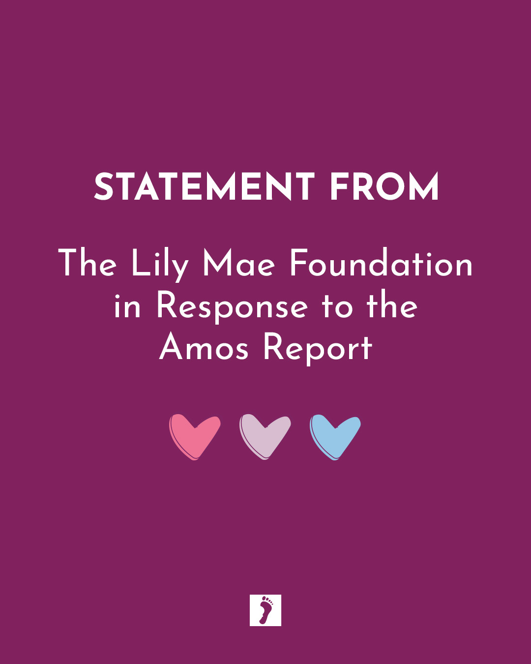 The Lily Mae Foundation welcomes the publication of the Independent Investigation into Maternity and Neonatal Services in England, led by Baroness Valerie Amos.
First and foremost, our thoughts and hearts are with the thousands of bereaved and harmed families who have shown immense courage in coming forward to share their deeply painful experiences. For many, reliving the tragedy of losing a baby or suffering severe harm is an agonising process. To every family who took part; thank you. It takes extraordinary strength to relive the hardest days of your life in the hope of sparing another family the same pain. Your voices are entirely vital if we are to achieve the systemic overhaul that our maternity services so desperately need and they will shape the change that must now follow.
You can read the full statement online: LINK IN BIO.