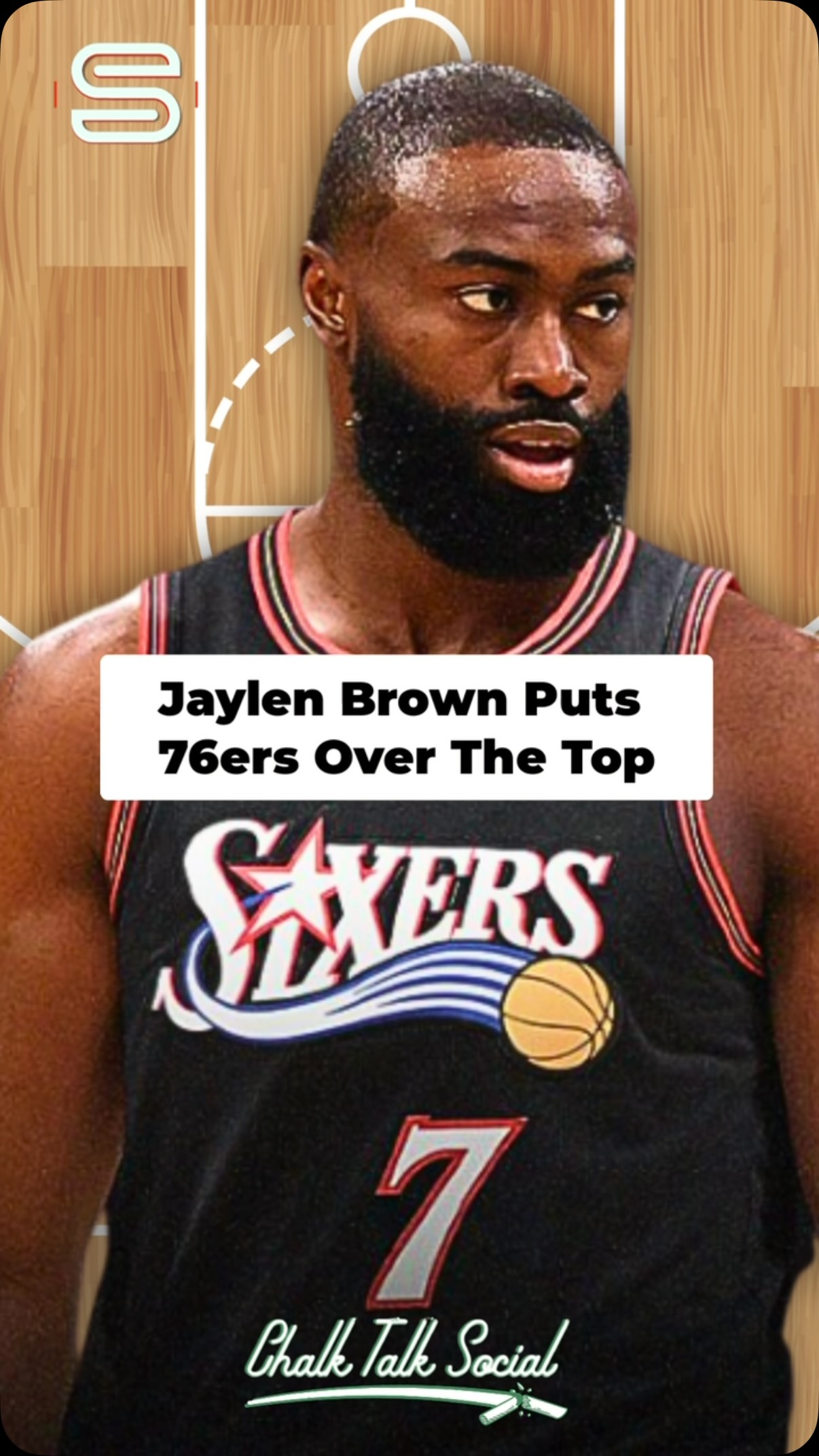 Jaylen Brown makes Philly an instant NBA Finals favorite
#76ers #nba #nbanews #explorepage #fyp
