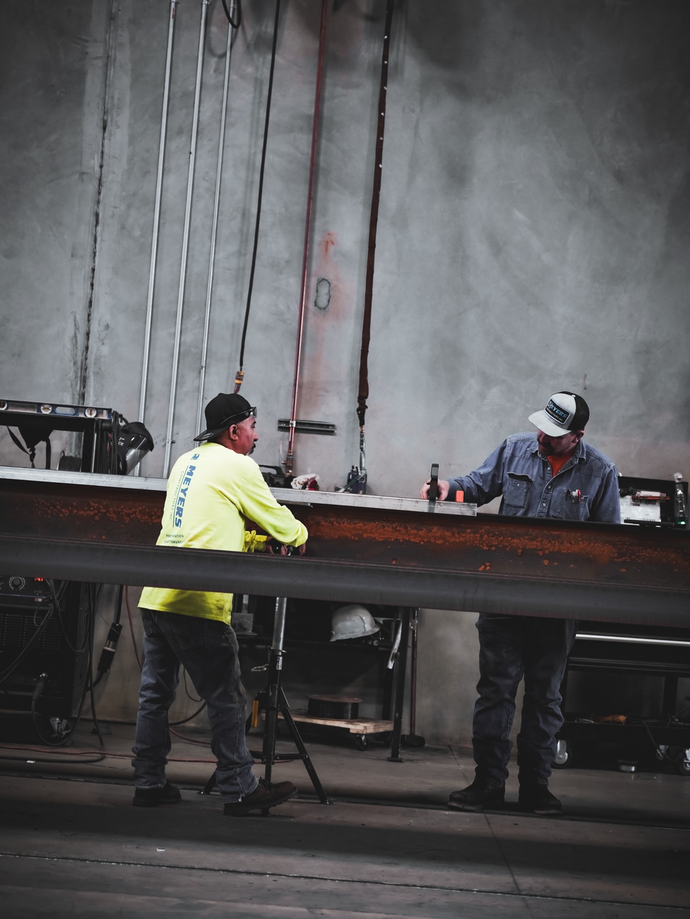 Great construction starts long before materials arrive on site. Inside our fabrication shop, our team is focused on precision, efficiency, and building every component to perform exactly as intended.
#MeyersConstructors #CaliforniaConstruction #FabricationShop #Welding