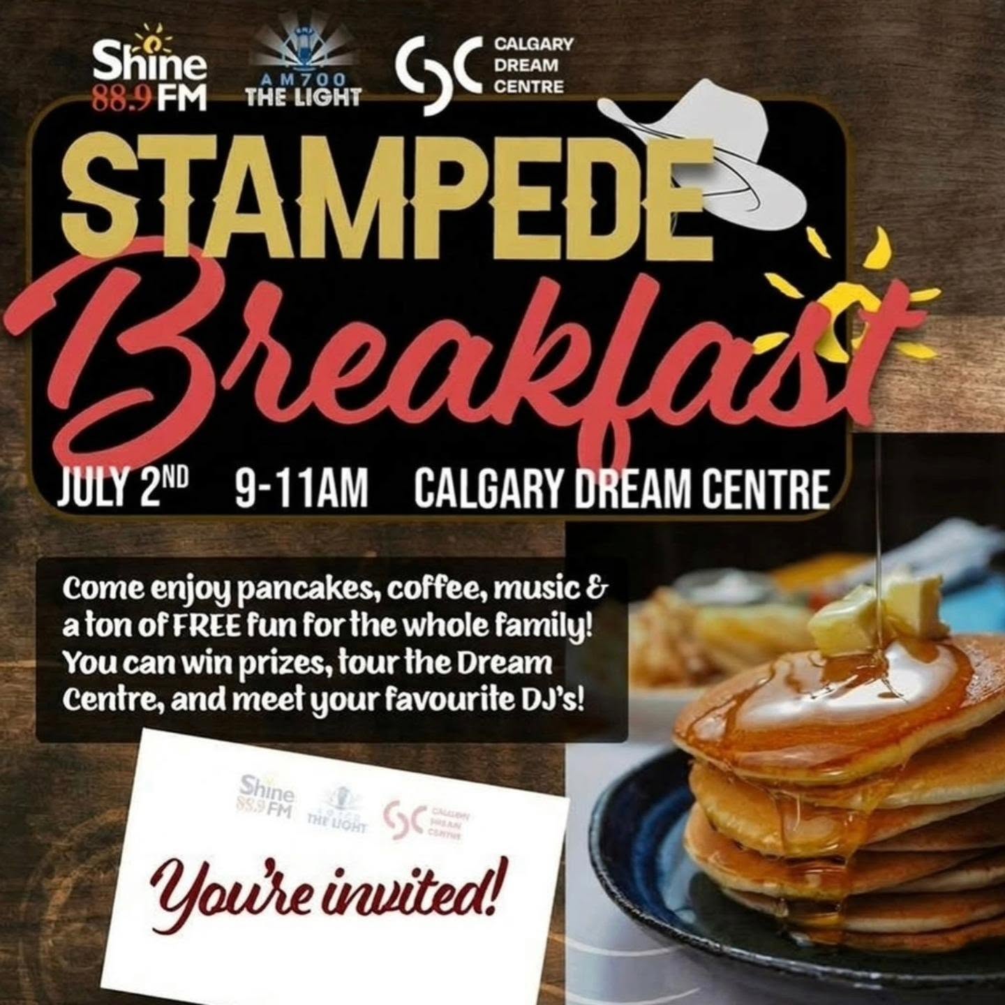 Come meet some of your favourite princesses at the @88.9_shinefm & @yycdreamcentre Stampede Breakfast! 🤠 👑
#dazzlingprincessparties #shinefm #yycdreamcentre