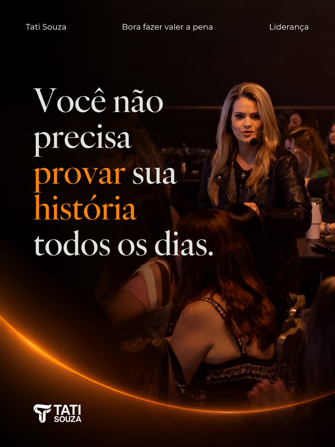 Você não precisa provar sua história todos os dias.
Quem já atravessou muito, às vezes sente que precisa explicar cada escolha, justificar cada passo e convencer o mundo do próprio valor.
Mas chega um momento em que a sua trajetória fala por você.
O que você construiu já comunica força.
A forma como você conduz já revela autoridade.
A clareza com que você se posiciona já mostra presença.
Liderança também é parar de se defender o tempo todo e começar a conduzir com consciência.
Bora fazer valer a pena.
#TatiSouza #Liderança #Autoliderança #InteligênciaEmocional #DesenvolvimentoHumano