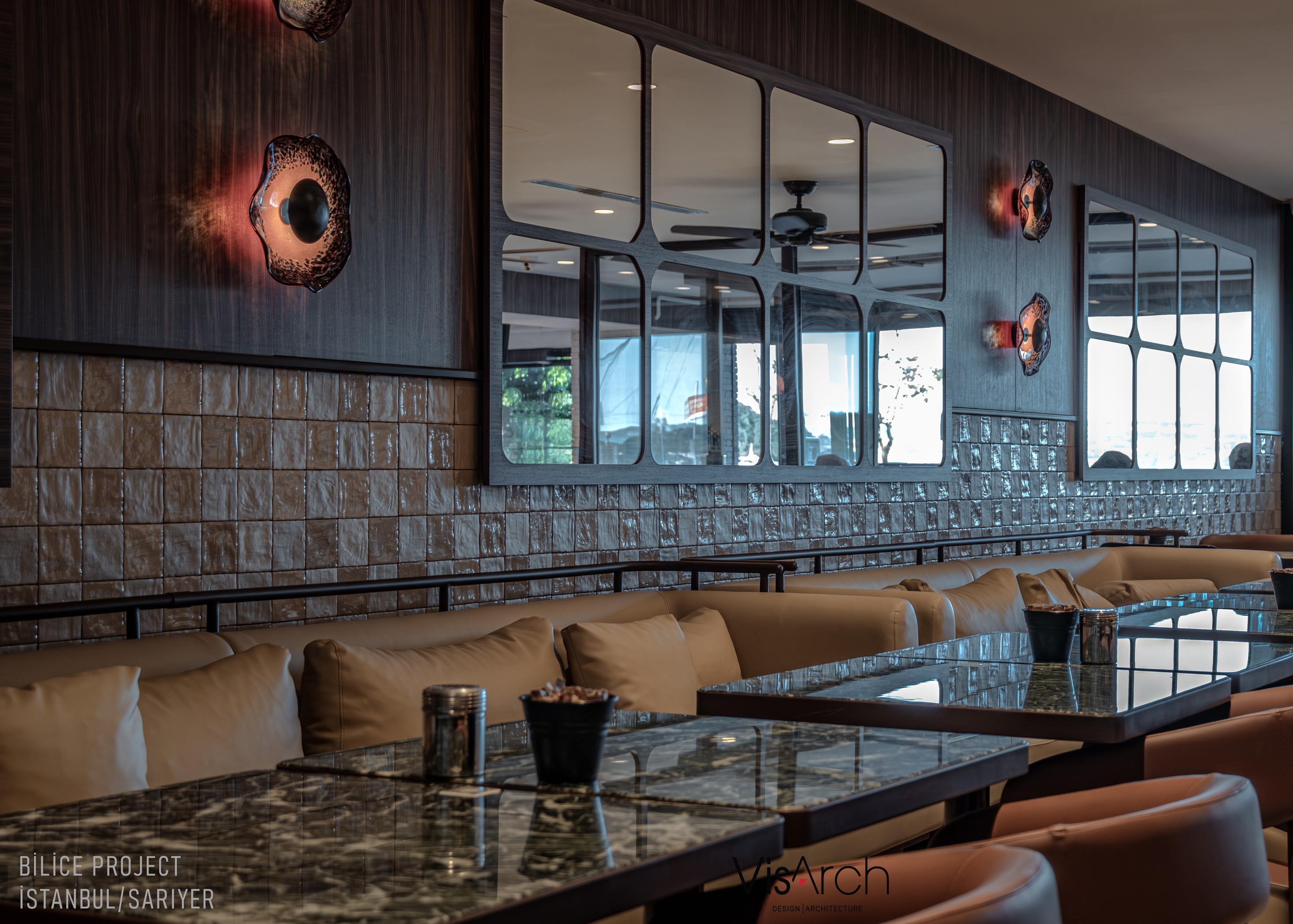 We are thrilled to be part of the Bilice project in Sarıyer! ✨ It was a pleasure collaborating with the talented team at @visarch.design , who selected our Nova wall lamps and Space pendants to bring this vision to life. The new interior at Bilice perfectly showcases how lighting completes the design. 🥂
•
📸✍️ : @visarch.design
.
.
#interiordesign
#lightingdesign
#walllamp
#lightingideas
#restaurantdesign