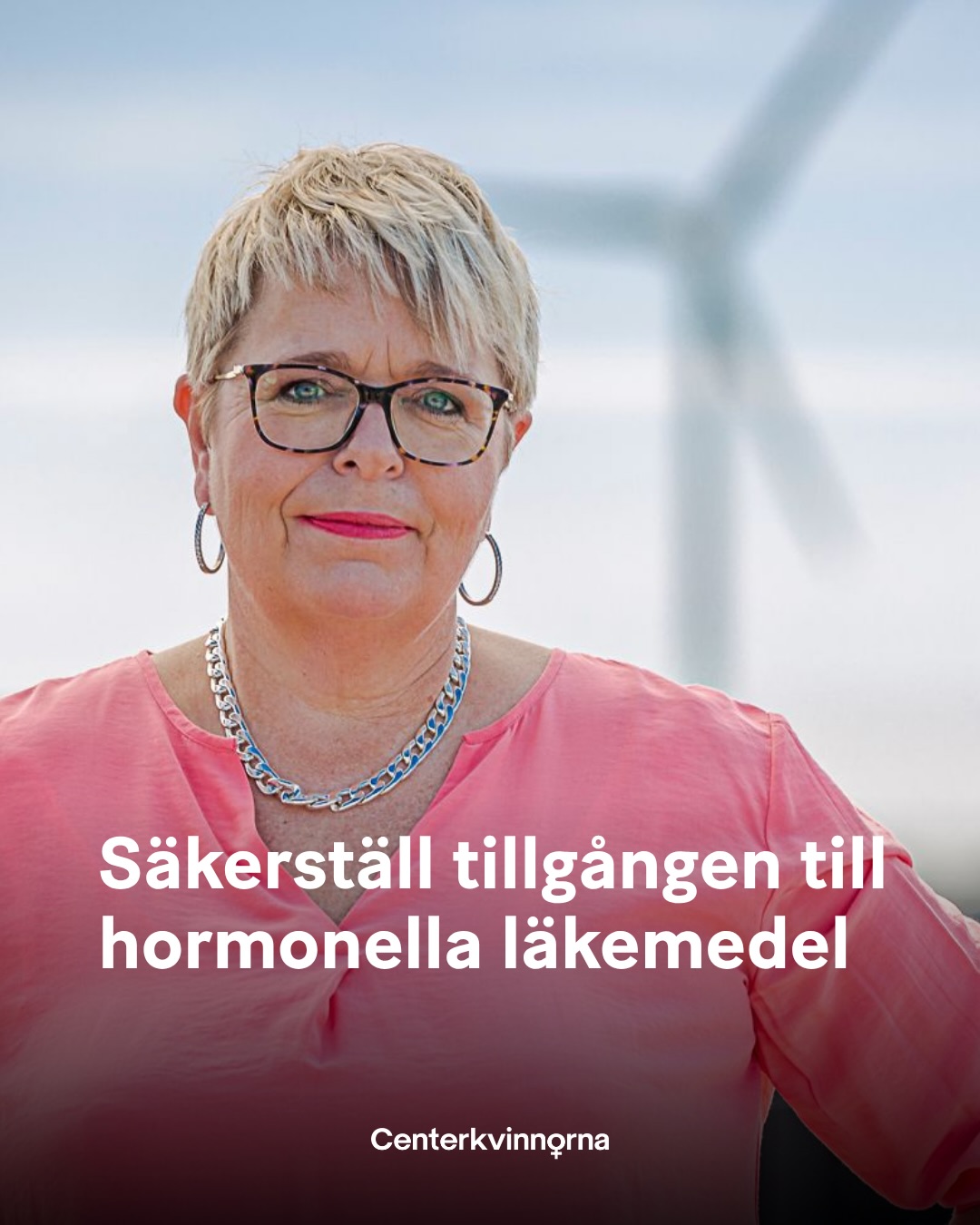 Här och nu är det akut brist på hormonella läkemedel.
Politiken behöver ta ansvar för att detta på sikt aldrig ska bli ett problem. Därför arbetar vi i Centerkvinnorna för en inhemsk produktion och beredskapslager.
Håller du med? Dela vidare, rösta på Centerpartiet och kryssa en Centerkvinna.