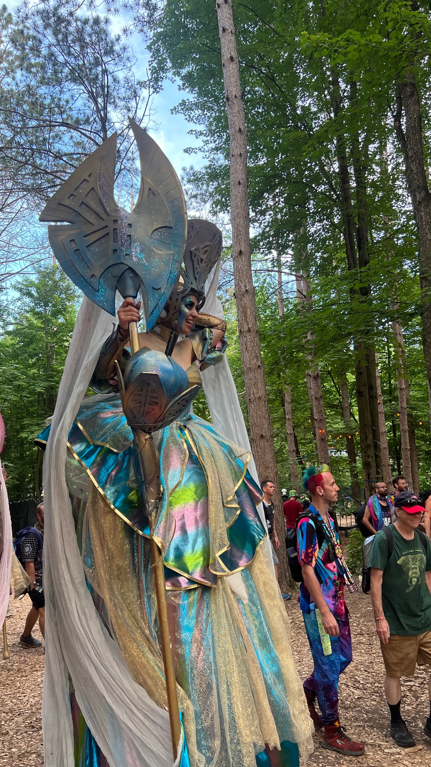 The incredible @tu.tia.tanya at our electric forest debut in 2024
---
#CassidyHaleyProductions #NYC #ImmersiveExperience #TheatricalSpectacle