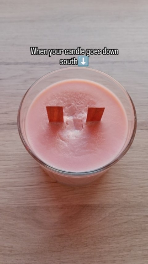 Trying to reach a different level in the candle making learning process. It's only through trial and error that I will discover how much I still have to learn. Next time will be better👍🏽
#candlefail #tunnelling #woodenwick #nexttime #stilllearning