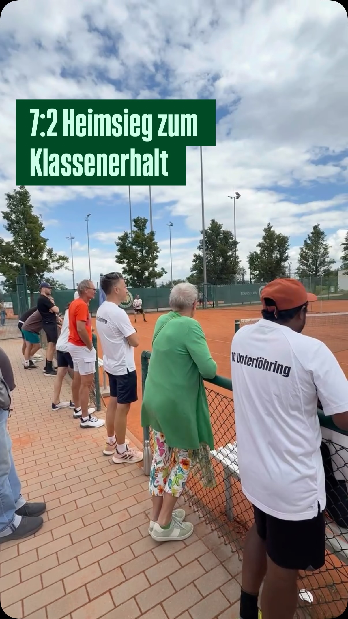 ✅ Klassenerhalt in der SL1 gesichert.
Nach einem Spiel mit 6 Matchtiebreaks gewinnen wir mit 7:2. 5 MTBs gehen an und mit unfassbaren Leistungen von Tino, Sriram und Miro!
Let’s Go TCU #tcuaufdieeins