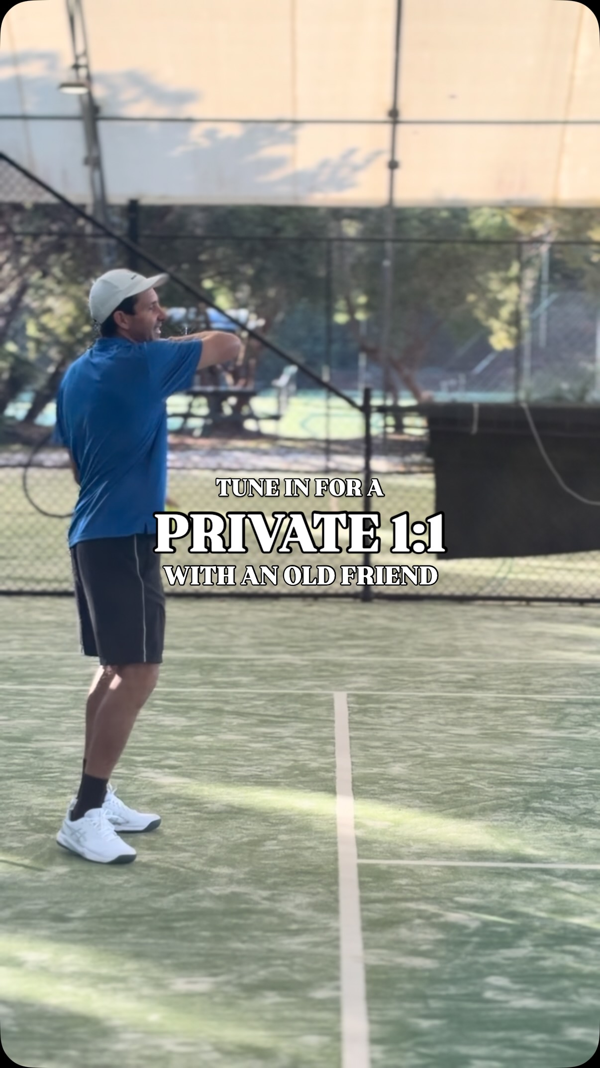 Inside the fences and mic’d up with our Head Coach Private lessons at Noosa Tennis Club 🎾