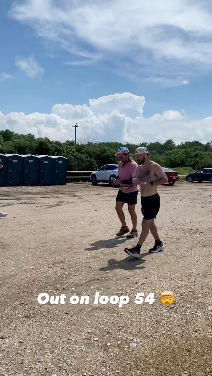 These 2 just won’t stop!
Both Nick and Austin finished lap 53 with plenty of time to spare before heading out on yard 54. We’re truly witnessing something historic!