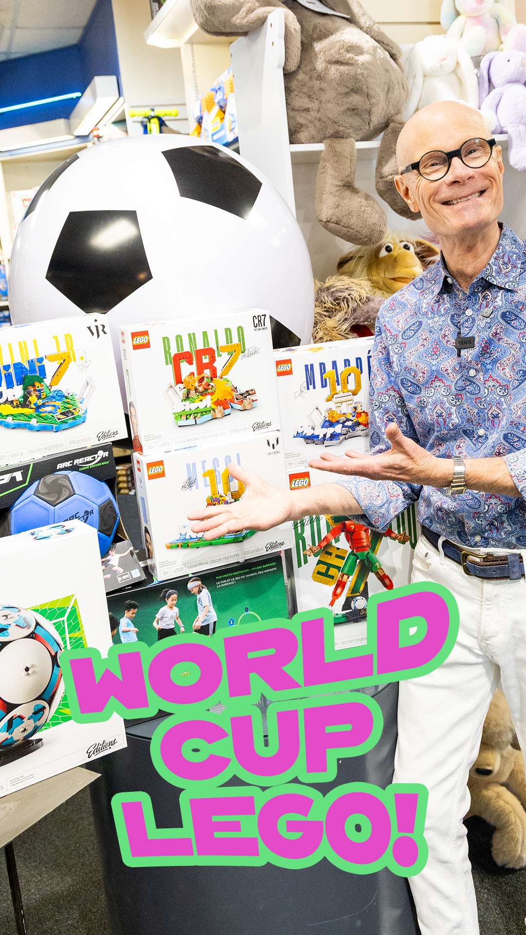 Game on! ⚽
This LEGO set is more than a soccer ball, it's the whole stadium, with the stars you love built right in. Vini, Messi, Ronaldo, all in LEGO form and ready for kickoff.
Build it with the family while you watch the game, then keep it as a collectible worth holding onto.
These won't be here forever. Come grab yours in Mountain Brook!
#SnoozysKids #MountainBrook #BirminghamAL #ShopLocal #LEGO #LEGOSoccer #SoccerSeason #FamilyFun #ToyStore