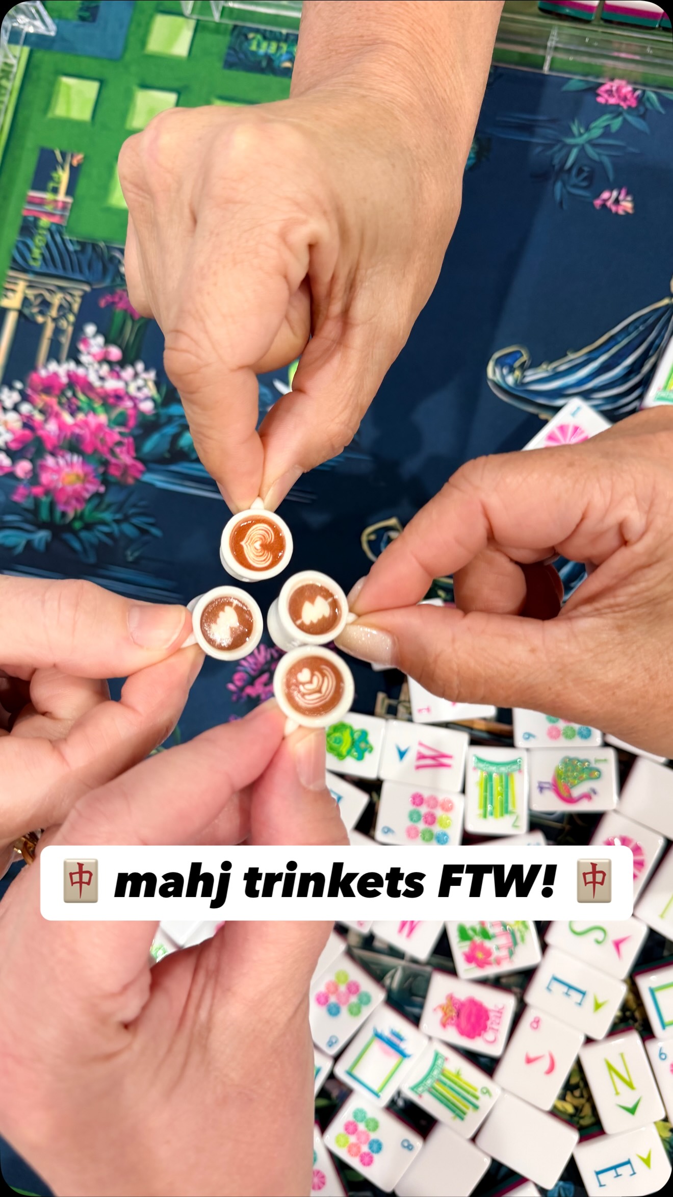 mahj all day. one of the best parts of this new hobby of mine is all the incredible ladies I get to meet, learn with and laugh with!
#northbirdbamwhoosh #midlifehobbies #pauseunpause #mahjong #trinkets