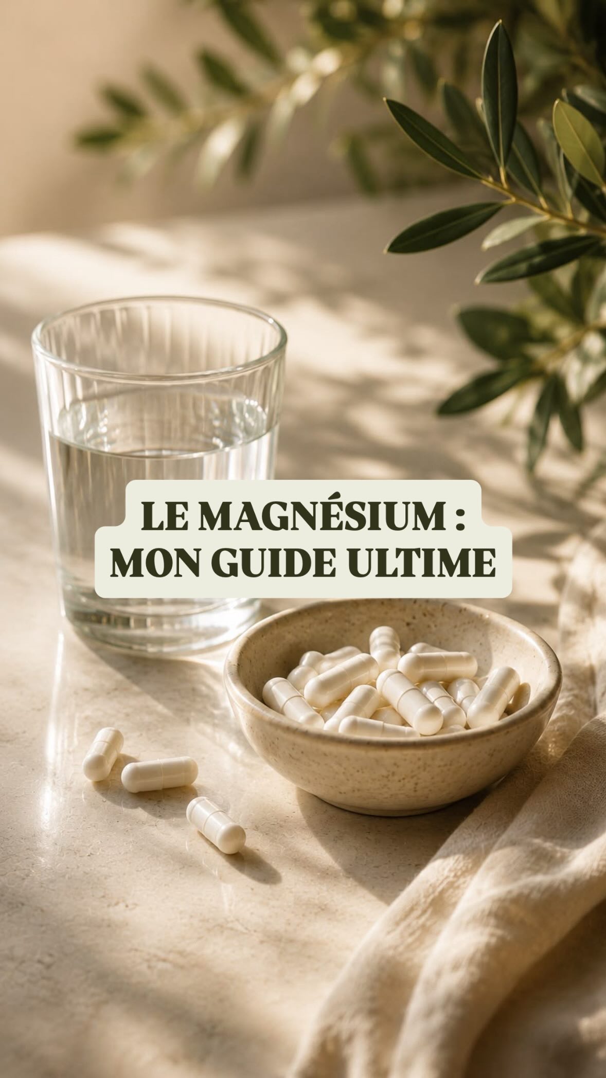 Commentez “magnésium” pour recevoir mon guide gratuit sur le magnésium, pour vous aider à le choisir et comprendre comment bien complémenter. 💚
✨ Le magnésium est l’un des compléments alimentaires que je prends toute l’année, car une grande partie de la population présente des apports insuffisants.
📈 Vos besoins en magnésium peuvent être augmentés si :
☕ Vous buvez du café.
😰 Vous êtes souvent stressé(e).
🏋️ Vous pratiquez une activité sportive.
💊 Vous prenez une pilule contraceptive.
🍷 Vous consommez un peu trop d’alcool.
🍭 Vous mangez beaucoup de sucre.
🧬 Le magnésium intervient dans des centaines de réactions biochimiques chaque jour.
⚡ Vous manquez d’énergie ou vous êtes souvent fatigué(e) ? Le magnésium est essentiel à la production d’énergie.
❄️ Vous avez toujours froid et vous rencontrez des difficultés à perdre du poids ? Le magnésium est un cofacteur important du fonctionnement de la thyroïde.
🧠 Vous avez du mal à vous lever le matin, vous manquez de motivation, de concentration ou de joie de vivre ? Le magnésium participe à la synthèse de la dopamine et de la noradrénaline.
🌙 Vous avez du mal à lâcher prise ou à bien dormir ? Le magnésium est également essentiel à la synthèse de la sérotonine et de la mélatonine.
🤔 Mais attention : tous les magnésiums ne se valent pas !
Entre le bisglycinate, le citrate, le malate ou le glycérophosphate, certaines formes sont mieux absorbées et mieux tolérées que d’autres. Bien choisir permet d’éviter de gaspiller son argent.
💬 Commentez “magnésium” et je vous envoie gratuitement mon guide pour comprendre les différentes formes de magnésium et choisir celle qui vous convient.
#Magnésium #Micronutrition #ComplémentAlimentaire #Fatigue #SantéNaturelle