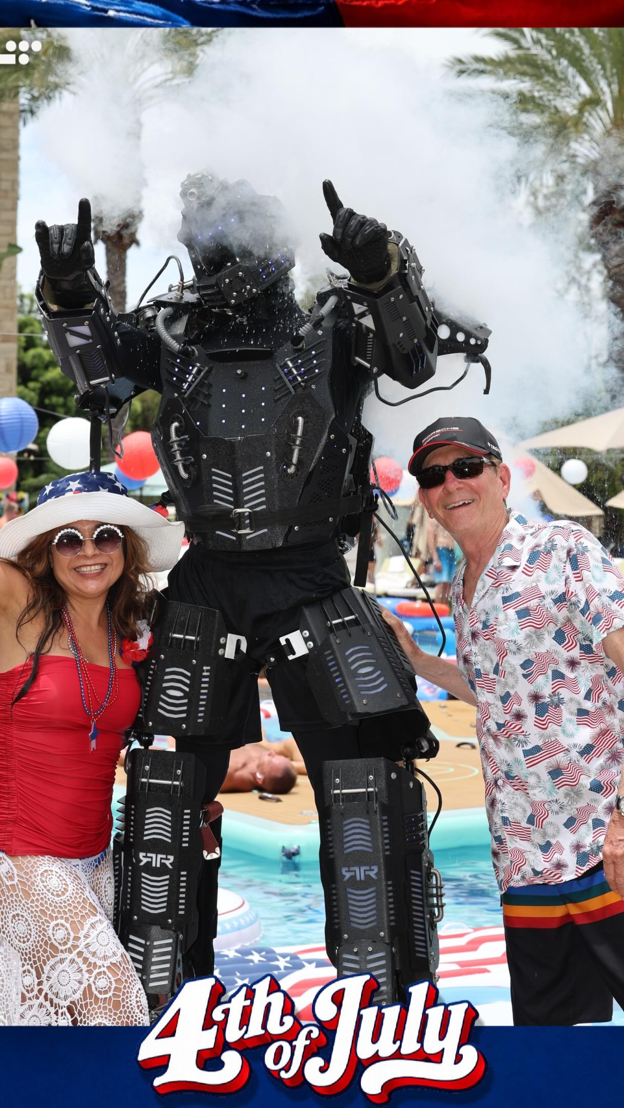 Happy 4th! Fun celebration at #lifetimefitness @lifetime.lagunaniguel