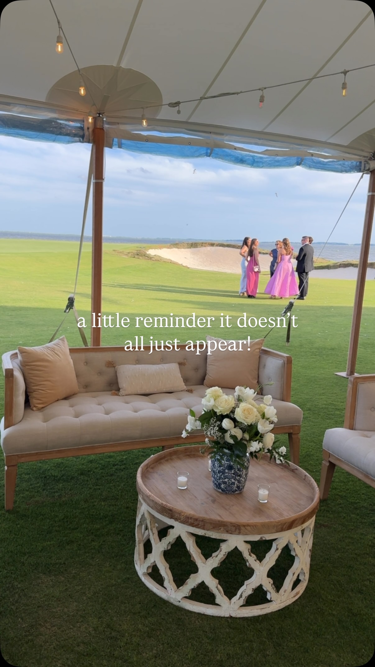 Nothing on a wedding day “just shows up.”
The florals, the rentals, the signage, the candles, the timeline, the music... every detail you see has someone behind it making it happen.
The best vendor teams aren’t just there to show up on wedding day. They’re communicating, troubleshooting, and thinking ahead long before guests ever arrive. It’s the behind the scenes work that makes everything feel effortless.
Planning with purpose: 💌 angie@eventfullyyoursmd.com
Vendor Team:
Planning | @eventfullyyoursmd
Venue, Culinary, + Bar Service |@rehobothbeachcountryclub
Rentals |@collectiveeventgroup@prettylittleweddingco
Stationer | @whimsygreenville
HMU | @badhairdayrb
Florals |@flowers_by_alisonocmd
Band RIO with |@eastcoastentertainment
Photographer | @carlylandoltphoto
#weddingplanning #weddingplanner #marylandwedding #wedding #weddings