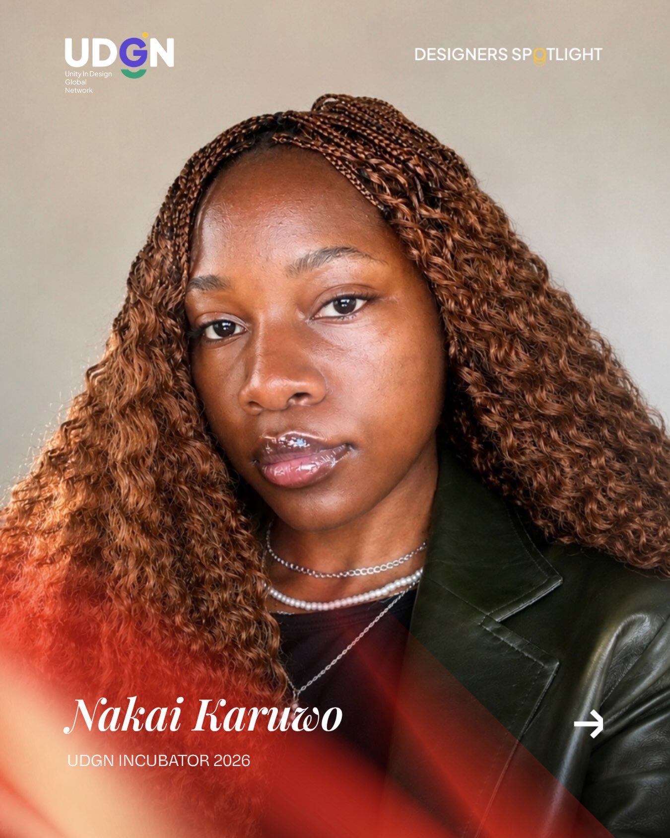 DESIGNER SPOTLIGHT
Meet Nakai a member of the UDGN Incubator 2026 Cohort.
Over the coming months, Nakai will work alongside fellow designers through the UDGN Incubator, receiving mentorship, business development, industry insight and international exposure as they prepare to showcase during London Fashion Week.
We can’t wait to take you behind the scenes of their journey.
Welcome to the cohort.
#UDGN #UDGNIncubator #FashionIncubator #EmergingDesigners #LondonFashionWeek AfricanFashion FashionBusiness DesignerSpotlight