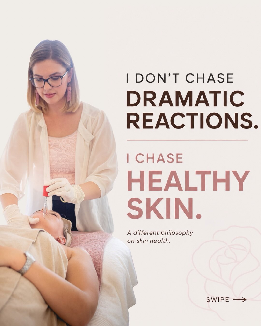 We live in a world of instant results.
One treatment.
One miracle ingredient.
One dramatic before-and-after.
But skin doesn’t work that way.
Healthy skin is built over time through understanding, consistency, and treatments chosen for the right reasons—not because they’re trending on social media.
One of the biggest misconceptions I see is that a treatment has to sting, peel dramatically or leave your skin looking “damaged” to be effective.
In reality, some of the most important changes happen beneath the surface, long before you can see them.
Every well-planned treatment builds on the one before it. Every homecare product has a purpose. Every month of consistency moves your skin closer to its goal.
This is the philosophy we’ve built Rose Lounge around.
We don’t believe in chasing reactions.
We believe in understanding skin.
If you’re looking for a personalised approach—not a one-size-fits-all treatment—we’d love to help.
Book your consultation with Ashley at Rose Lounge Boutique, and we’ll create a treatment plan tailored specifically to your skin.
📍 Somerset West
📲 Book via the link in our bio or send us a WhatsApp.
#skinhealth #consistency #perfectskindoesntexist #somersetwest
