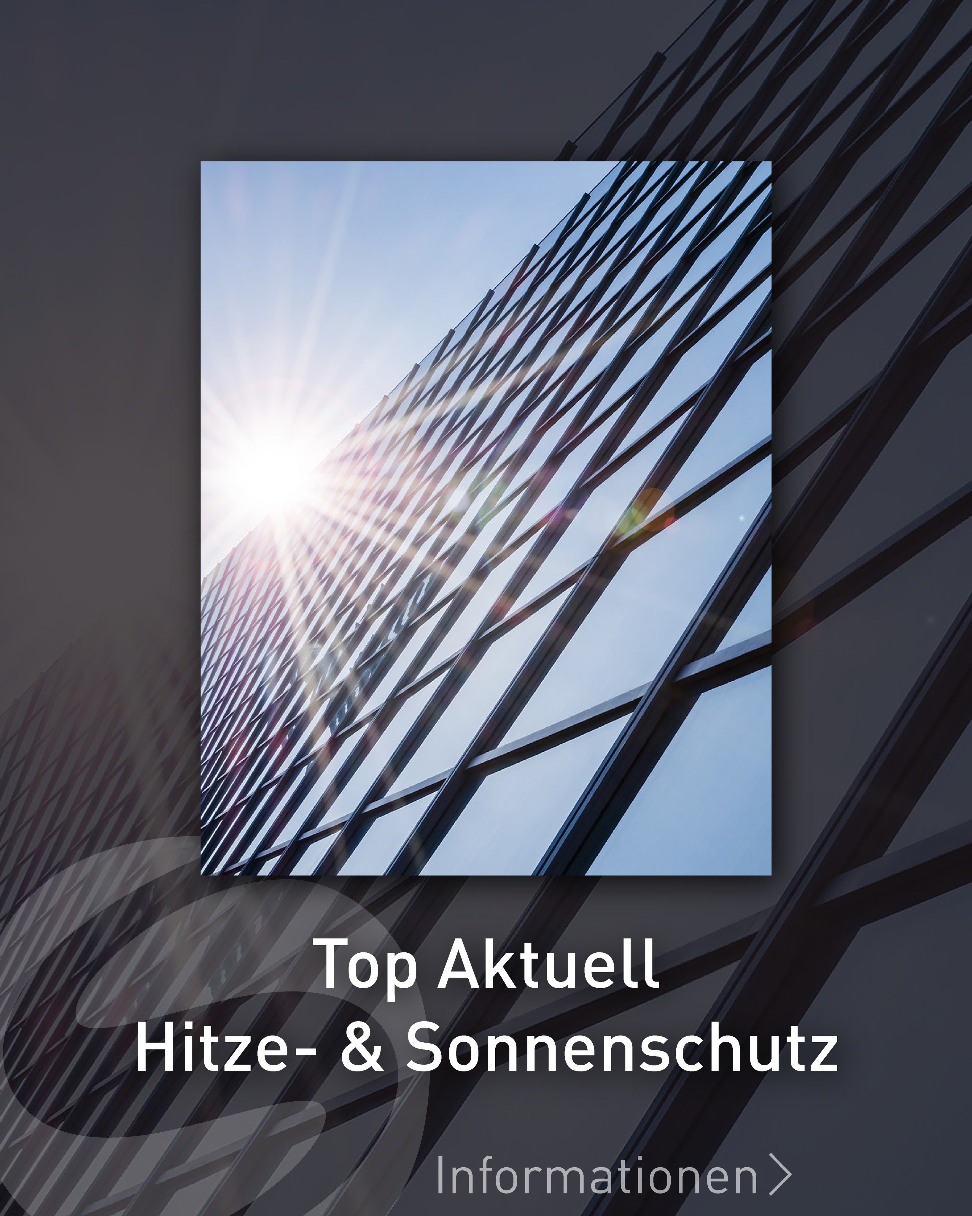 Top aktuelles Thema, Sonnen- und Hitzeschutz mit Folien.
Profitieren Sie von vielen Vorteilen, mehr erfahren Sie in diesem Post.
Wir beraten Sie gerne persönlich bei uns in der Firma oder bei Ihnen vor Ort.
—————————
#werbetechnik #glasfolierung #sonnenschutzfolie #hitzeschutz