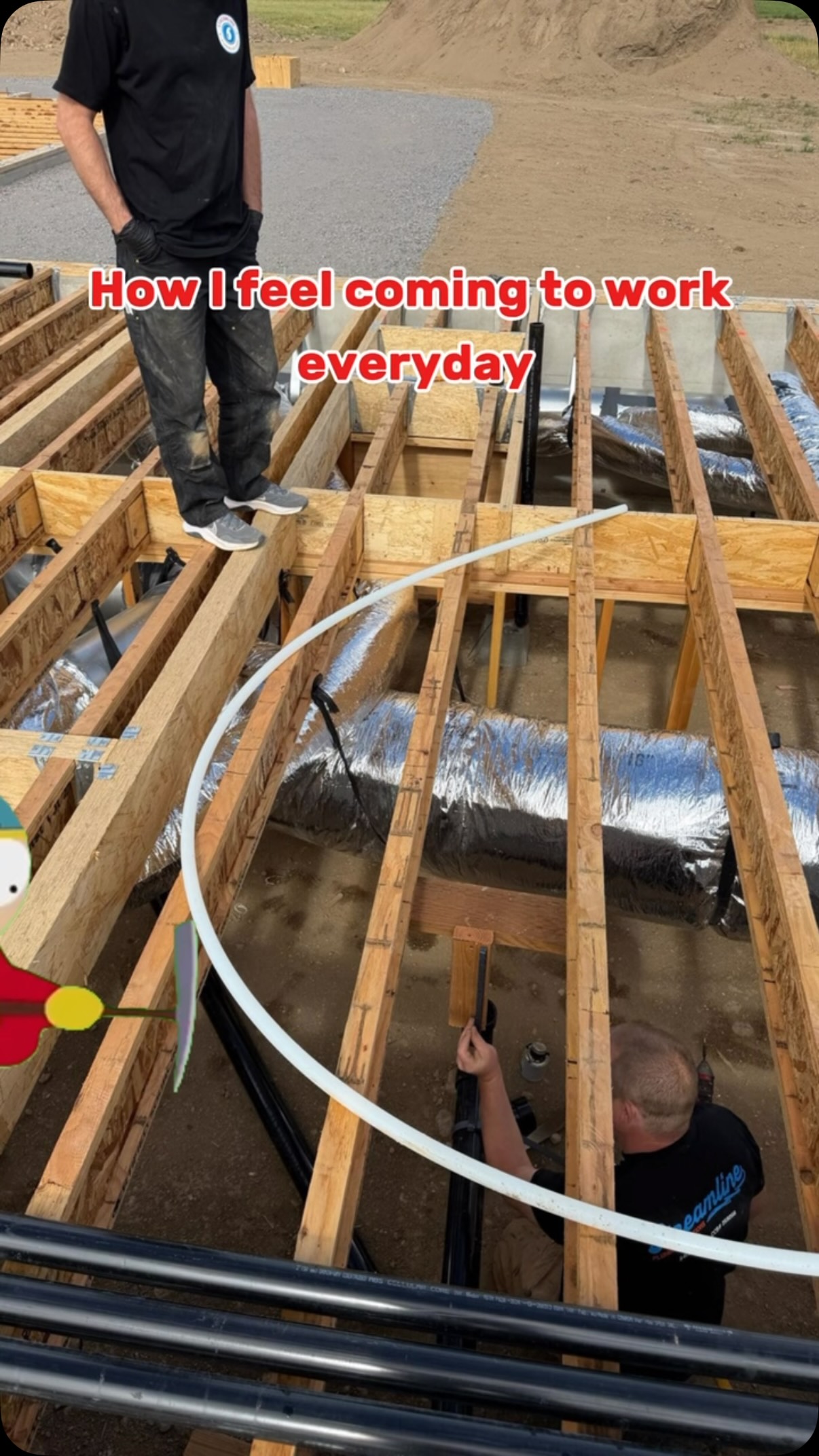 Another day, another dollar ๐ง
#addworkapp #constructionsolutions #constructionhumor