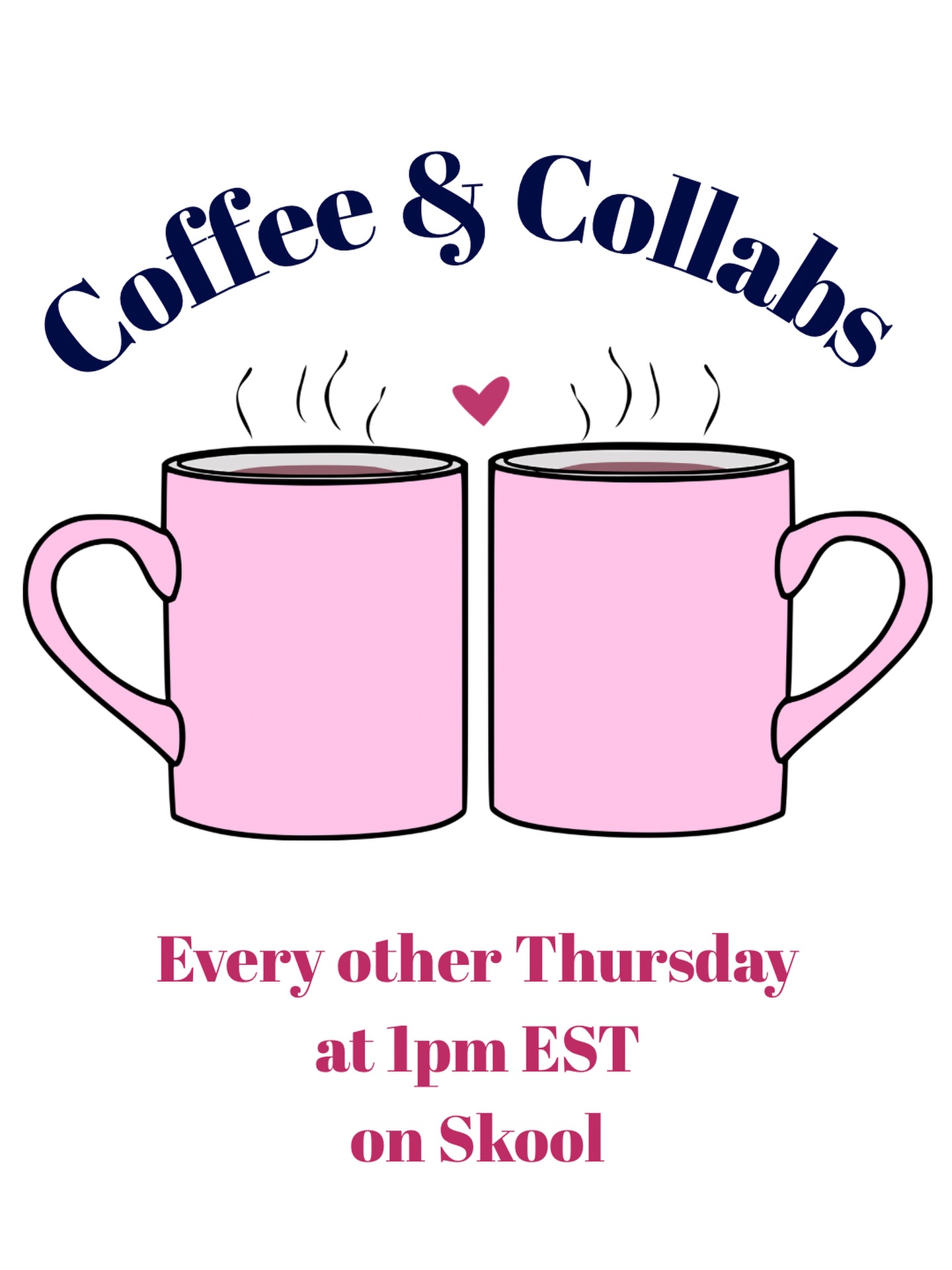 Something new is coming to my Impactful Female Entrepreneurs Skool community…..
Coffee & Collabs ☕️
It’s a bi-weekly live networking call that’s an opportunity for like-minded impactful women to connect, collaborate!
There is something powerful when women come together and make a change in the world. 💗
I have had countless collaborations over the years with podcasts, summits, and coffee chats that have allowed me to create long lasting relationships that have shaped the business owner I am today.
Coffee & Collabs is a chance for you to cultivate the same!
So bring your coffee or favourite beverage and join us tomorrow Thursday July 9 for our first coffee chat at 1pm est on Skool!
Let’s get together to collaborate together with our impactful missions and meet likeminded entrepreneurs shall we? 🤝
See the 🔗 in my bio to have access to Skool and join us and drop a ☕️ if you are excited about it!!