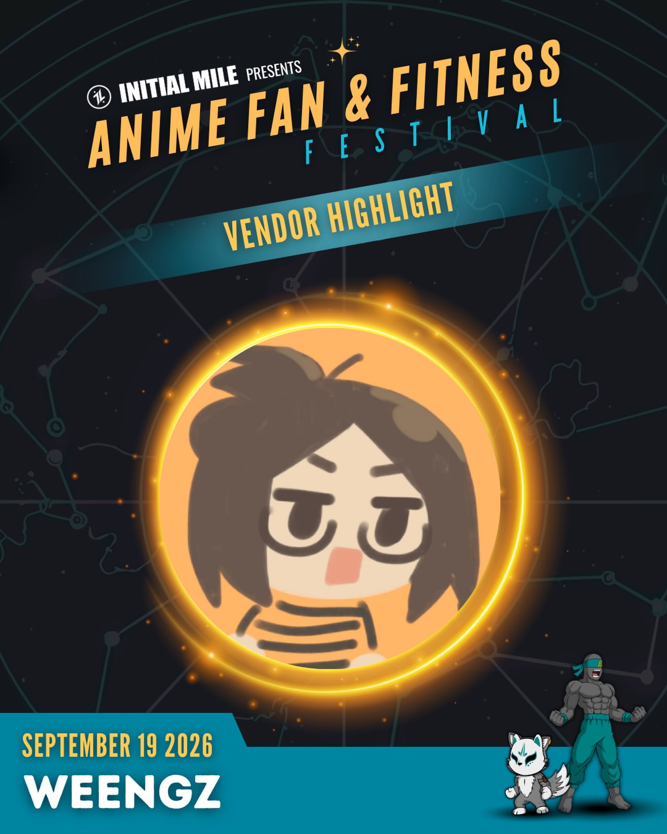 We are excited to welcome Bay Area Illustrator @weengz.png to our Second Annual Anime Fan and Fitness Festival. Be sure to check out her original and inspired art at Christmas Hill Park in Gilroy on Saturday September 19 and check out her page for her latest pieces! #animefanandfitnessfestival #initialmile #animefestival #fitnessfestival #bayareaevents