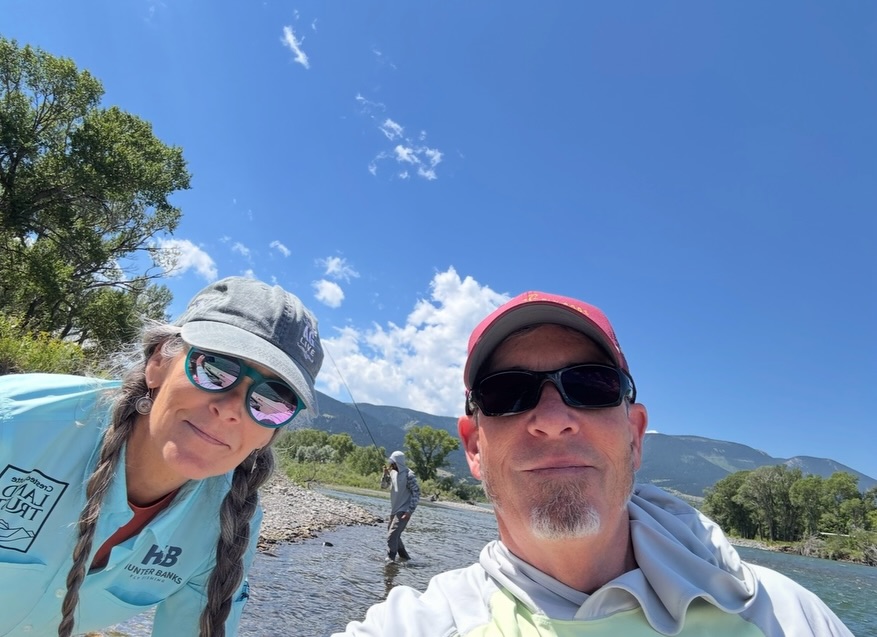 Yesterday Tim and Amy celebrated their 36th anniversary! No better way to spend it than on the river with Angus and Grady in tow! 🎣🐶
Congrats you two! Thanks for making such a cool family 💕