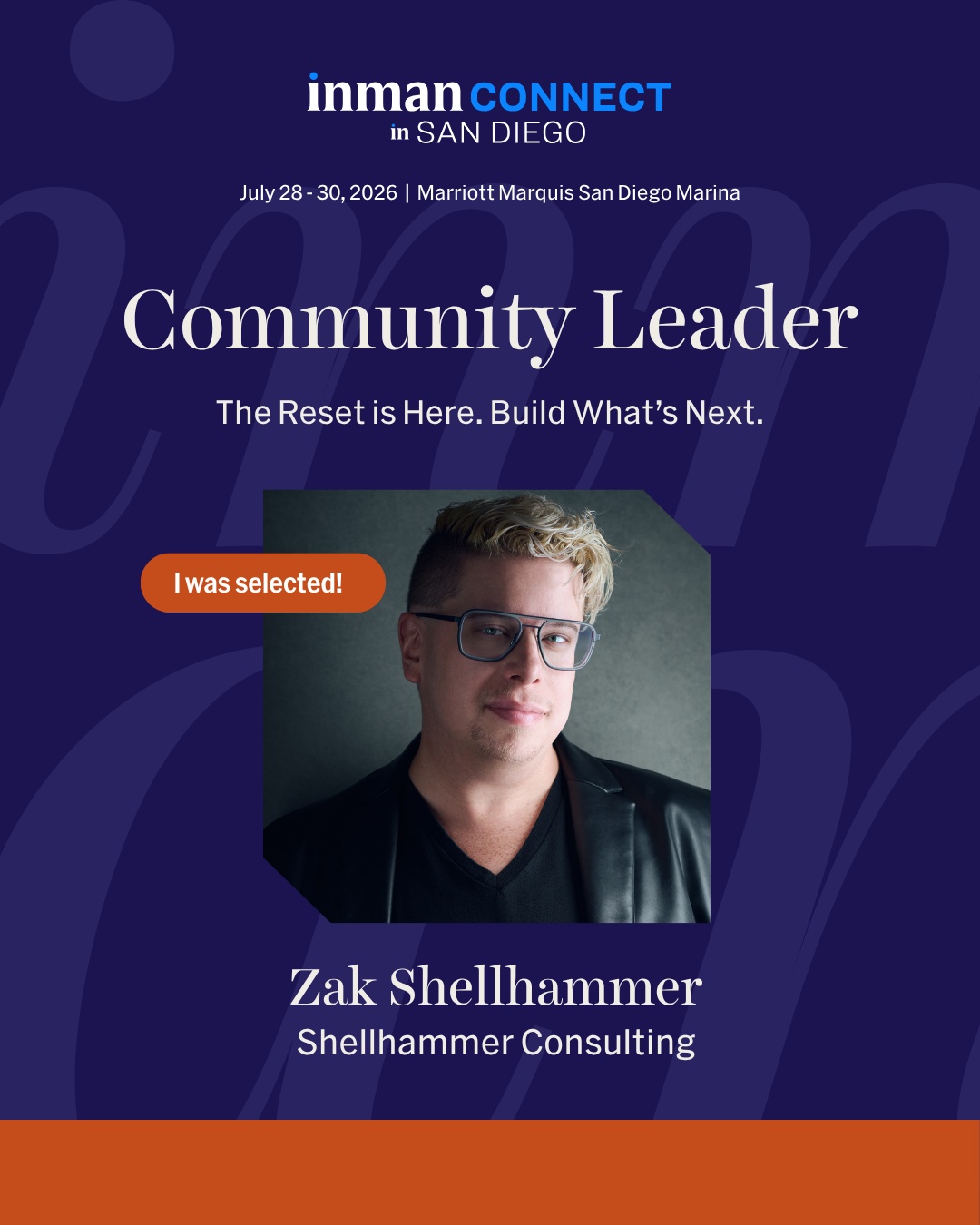 I've been selected as an Inman Connect San Diego 2026 Community Leader! 💫
Being an ambassador in the past was a great experience, and now I'm excited to be a Community Leader: helping welcome attendees, encouraging engagement, and making it easier for people to connect with each other.
As a former Real Estate Broker, Inman was always a big part of my business, and the community around it was something special. Now, as a marketing strategist and consultant, I continue to help real estate professionals build visibility and grow their business in ways that feel authentic to them.
If you're headed to San Diego, let me know. I'd love to make sure you're welcomed with open arms and get your experience started off right.
#inmanconnect #realestate #networking #zakunscripted