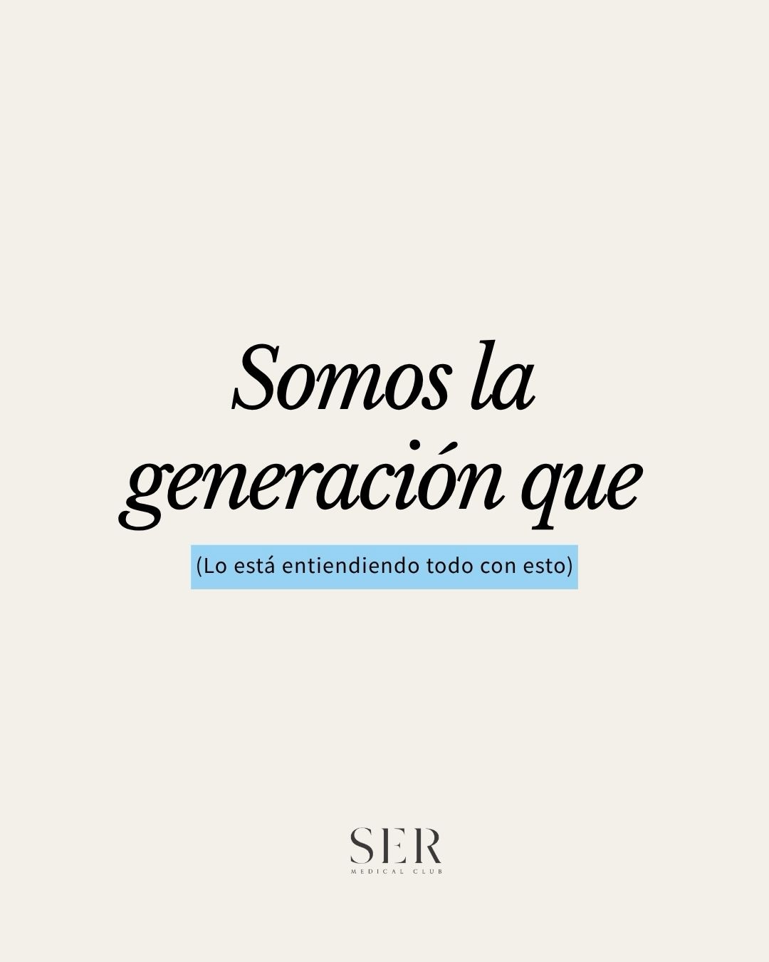Cada vez somos más los que entendemos que el bienestar no empieza cuando nos enfermamos, sino con las decisiones que tomamos cada día. 🤍
En Club SER creemos que prevenir, cuidar y vivir mejor es la mejor inversión que puedes hacer por ti.
💬 ¿Con cuál frase de este carrusel te identificaste más?
📲 Escríbenos por mensaje directo y conoce cómo nuestros programas pueden ayudarte a cuidar tu bienestar desde hoy. O visítanos📍en la autopista norte #114-44 Bogotá, tercer piso.
#antiage #medicina #salud #bienestar