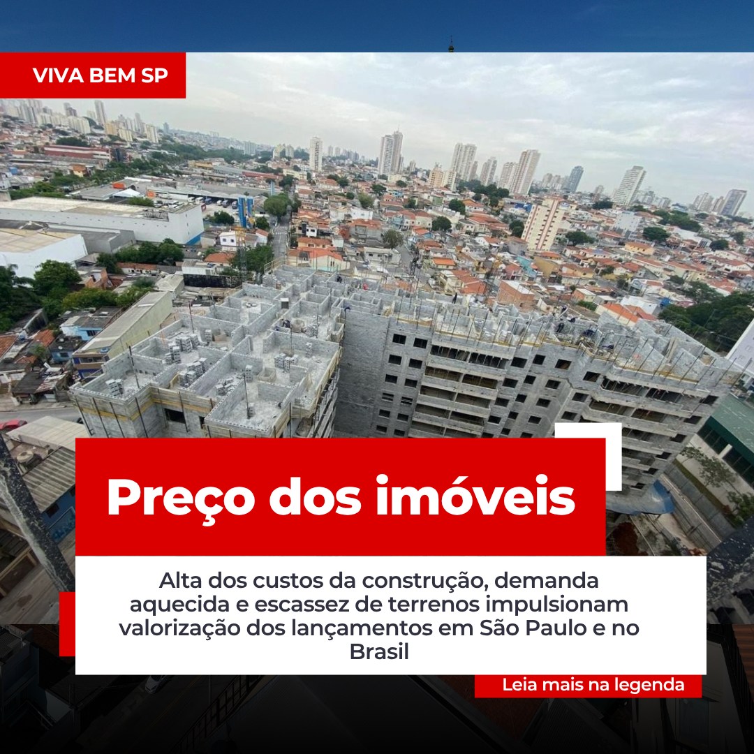 Preço dos imóveis sobe 10% e construtoras recuperam margem mesmo com juros altos. Entenda os impactos para compradores, investidores e o mercado. Link in Bio #mercadoimobiliário #imóveis #investimento #finanças #selic