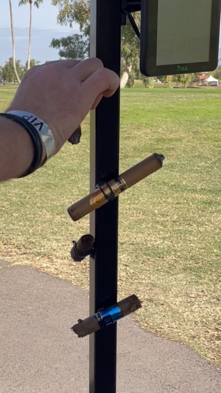Foursome special? We’ve got the perfect wingman.
Grab 4 GarClips and make sure everyone in your group has a secure spot for their cigar. Strong magnetic hold, quick access, and no more setting your cigar on the cart.
Tag your golf crew and let them know it’s time to upgrade. ⛳️🔥
#GarClip #GolfLife #GolfGear #CigarLife #GolfCart WeekendGolf GolfBuddies