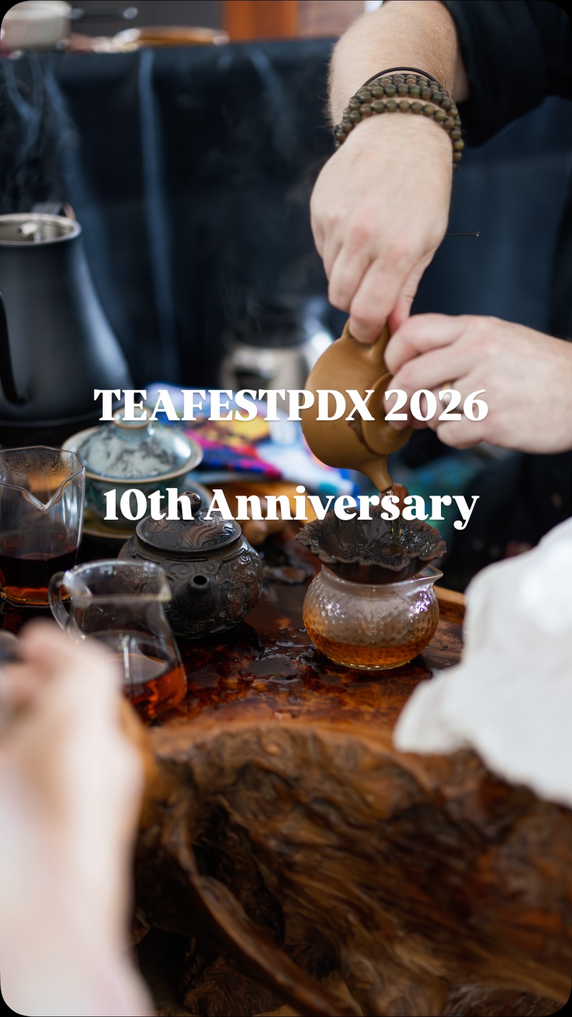 THANK YOU to everyone; our team, our vendors, our volunteers, our food vendors, attendees, and the @worldforestrycenter for another great TeaFestPDX!! This festival celebrated 10 years, and despite the rain, we had a great time & we love sharing tea with everyone. We’ll be back next year, but in the mean time keep an eye out for our intimate off-season events/classes which will start up again in the fall! ✨🫖🤍
Cheers!!
#teafestpdx #10years #portland #pdx #teaparty