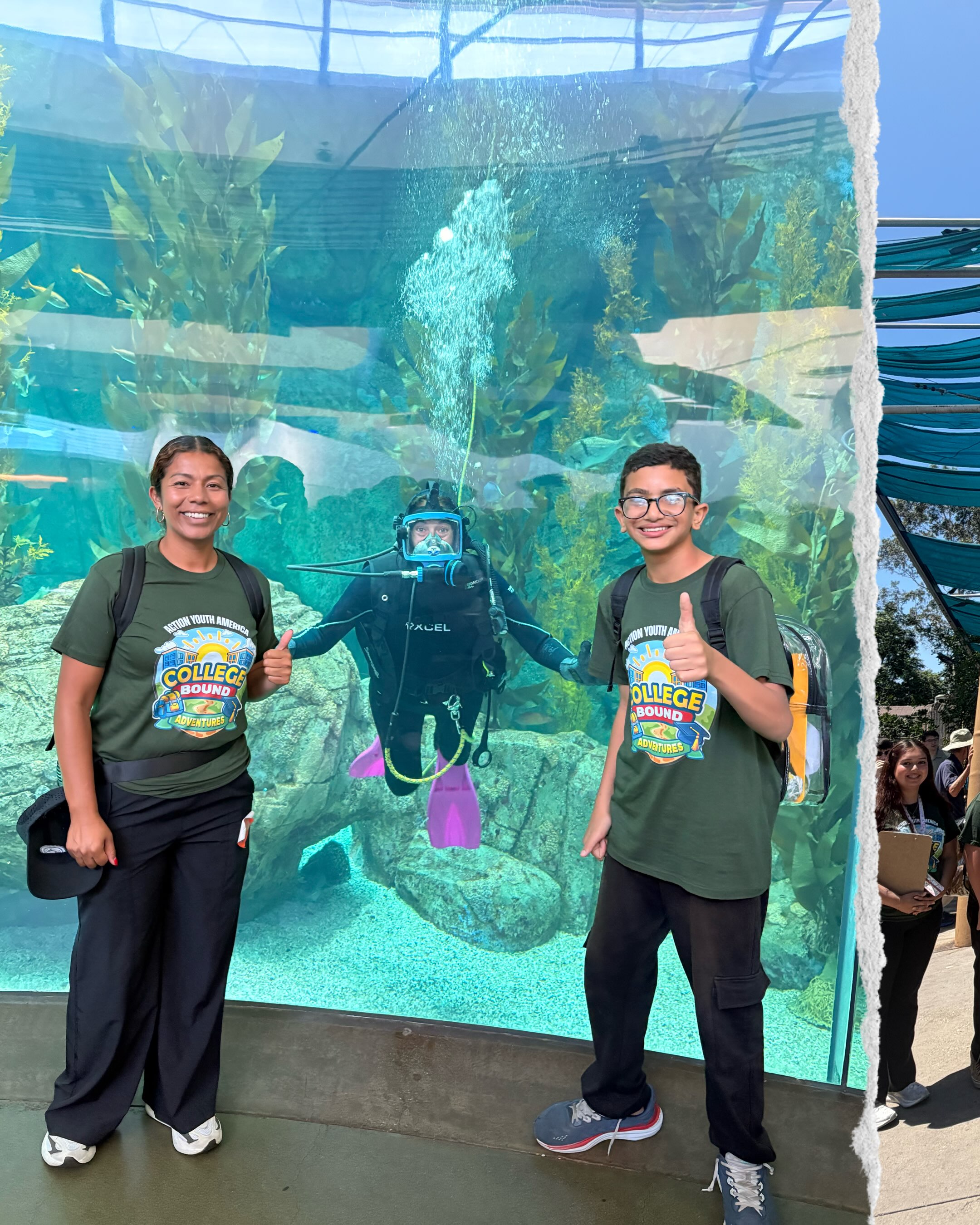 Learning beyond the classroom!
Our College Bound students had a FIN-tastic day discovering the beauty of ocean life at the @aquariumpacific. ⭐️🌊🦈💙
#AYA #AfterSchoolProgram #Summer #HSD #CollegeBound