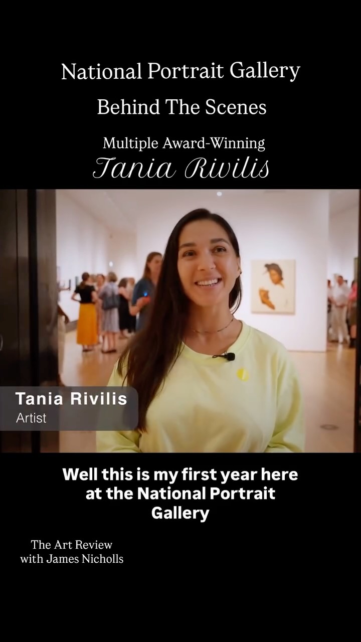 An interview with multiple award-winning artist Tania Rivilis, originally from Ukraine and now based in Portugal, whose remarkable portrait was selected for the cover of this year's Herbert Smith Freehills Kramer Portrait Award 2026 exhibition catalogue and on large posters in London.
Her paintings have been part of museums and displayed on billboards in Times Square and around the world
In this exclusive Behind the Scenes interview for The Art Review, Tania shares the inspiration behind her portrait and reflects on the creative journey behind her work.
These conversations offer a unique insight into the artists, ideas and stories behind the exhibition.
Congratulations to National Portrait Gallery, Tania and all the artists in this outstanding exhibition now on.
What do you think makes a truly memorable portrait?
#NationalPortraitGallery #TaniaRivilis #PortraitPainting #ContemporaryArt #JamesNicholls