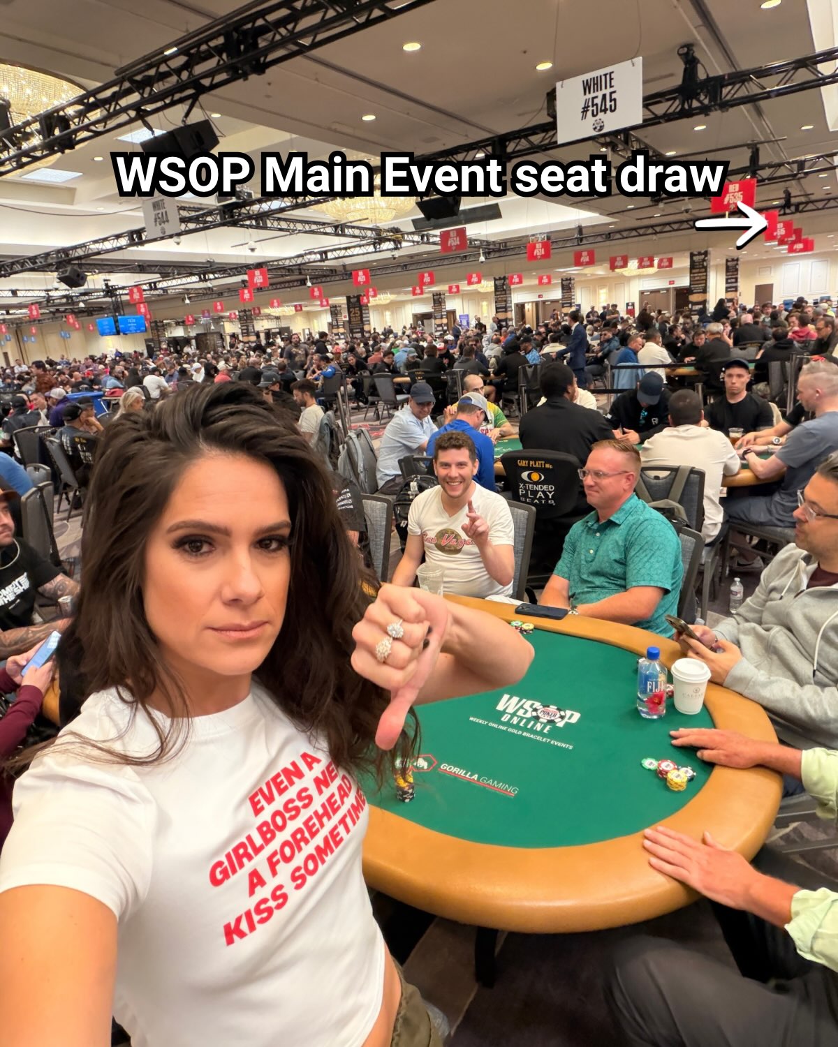 Gah damnit! Now I wish I’d watched literally a single poker vlog @ariengelpoker has ever made 😒 #WSOP2026