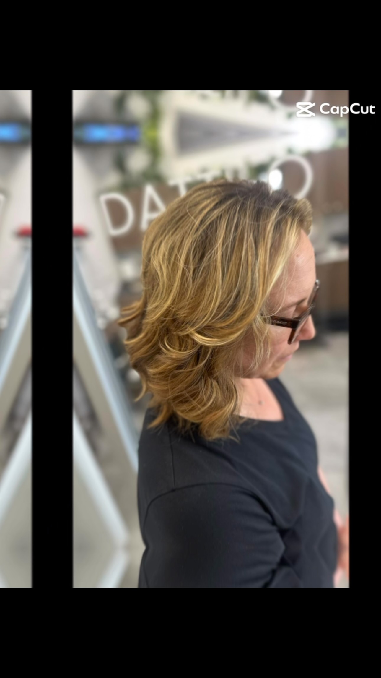 Madeline came to me for a change but was a little hesitant. Together we created a look that feels effortlessly refined. A custom balayage of hand painted luminous hi- lites added soft blended dimension paired with the chic brand new Butterfly Bob designed for movement and elegance. The butterflies in her stomach quickly disappeared when she was met with immediate praise#sattilohair#hittorihanzoshears #goldwellapprovedus #branfordsalonsuites #alluremagazine