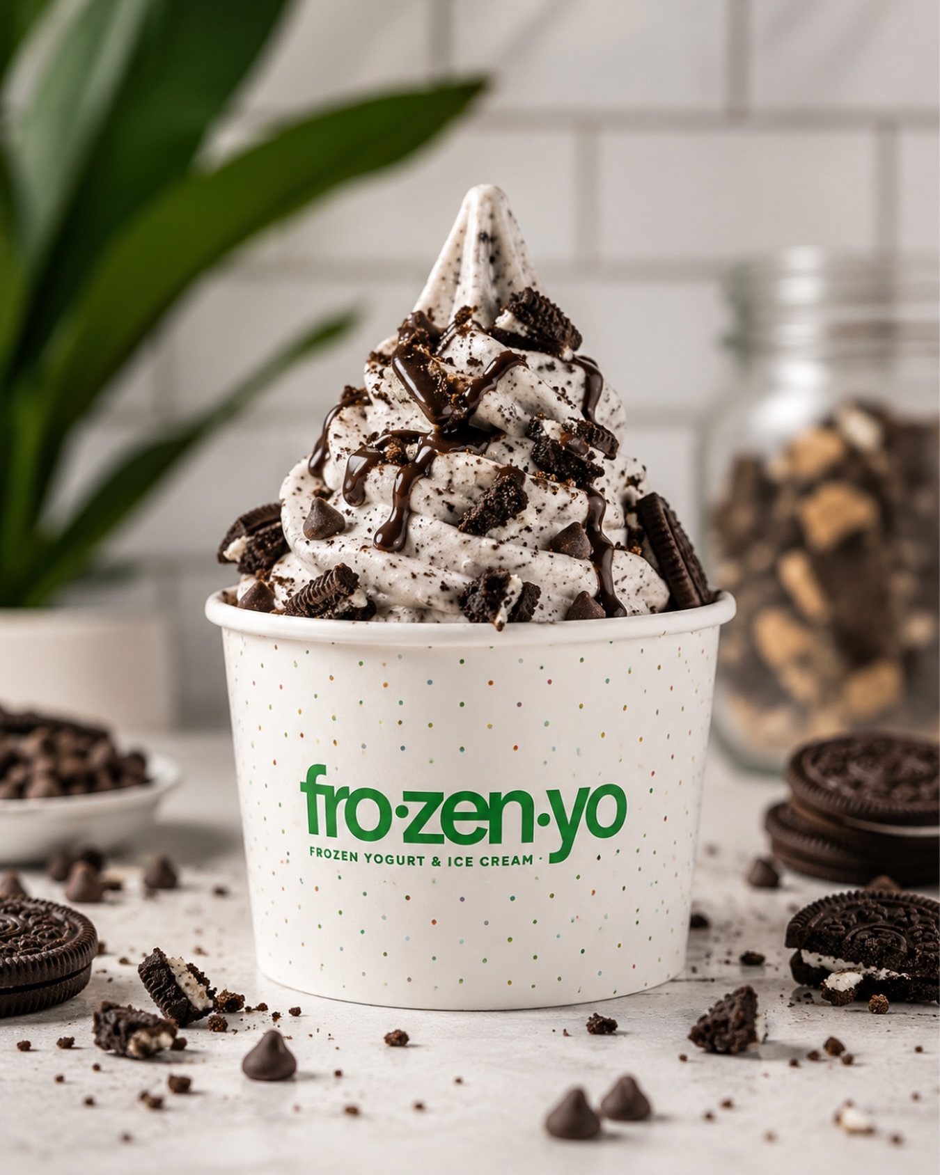 Cookies & cream lovers, this one’s calling your name.
Our Oreo Cookies & Cream frozen yogurt is smooth, rich, and loaded with that classic cookies-and-cream flavor everyone loves. Top it with extra Oreo crumble, chocolate drizzle, or your favorite toppings to create the ultimate sweet treat.
#frozenyo #frozenyogurt #sweets #washingtondcfood #dcfoodie