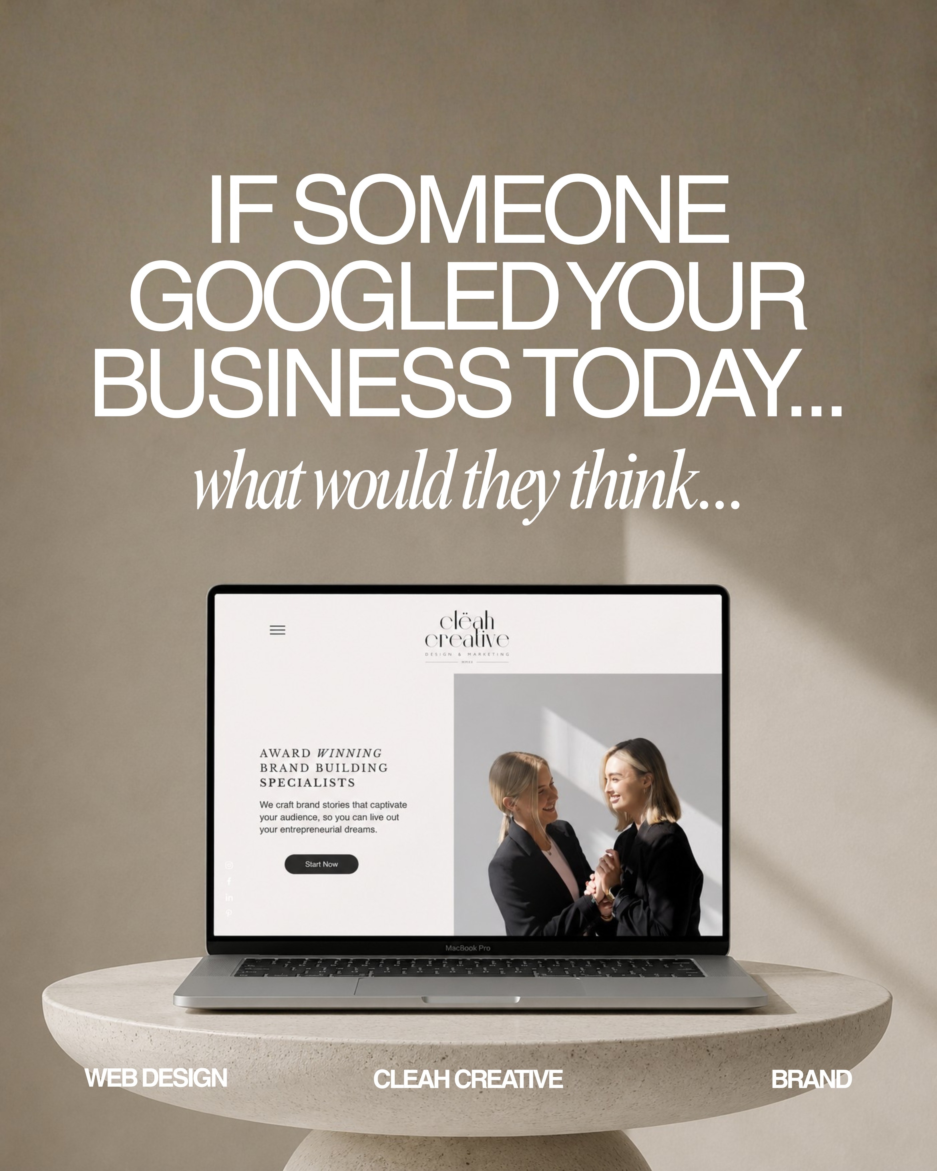 It takes just 0.05 seconds for someone to form an opinion of you.
Before someone gets in touch, there's a good chance they've already visited your website.
In those first few seconds, they're deciding whether your business feels credible, professional and like the right fit.
Your website isn't just somewhere people land.
It's where first impressions are made, trust is built, and buying decisions begin.
Ask yourself...
• Does it clearly explain what you do?
• Does it reflect the quality of your business today?
• Does it make taking the next step feel effortless?
A great website doesn't just look good. It gives the right people the confidence to choose you.
💭 When was the last time you looked at your website through the eyes of a potential customer?
#webdesign