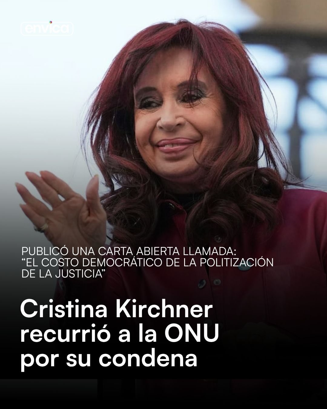 La carta abierta de Cristina Kirchner luego de recurrir a la ONU por su condena
-
#cfk #cristina #kirchner #argentina #onu