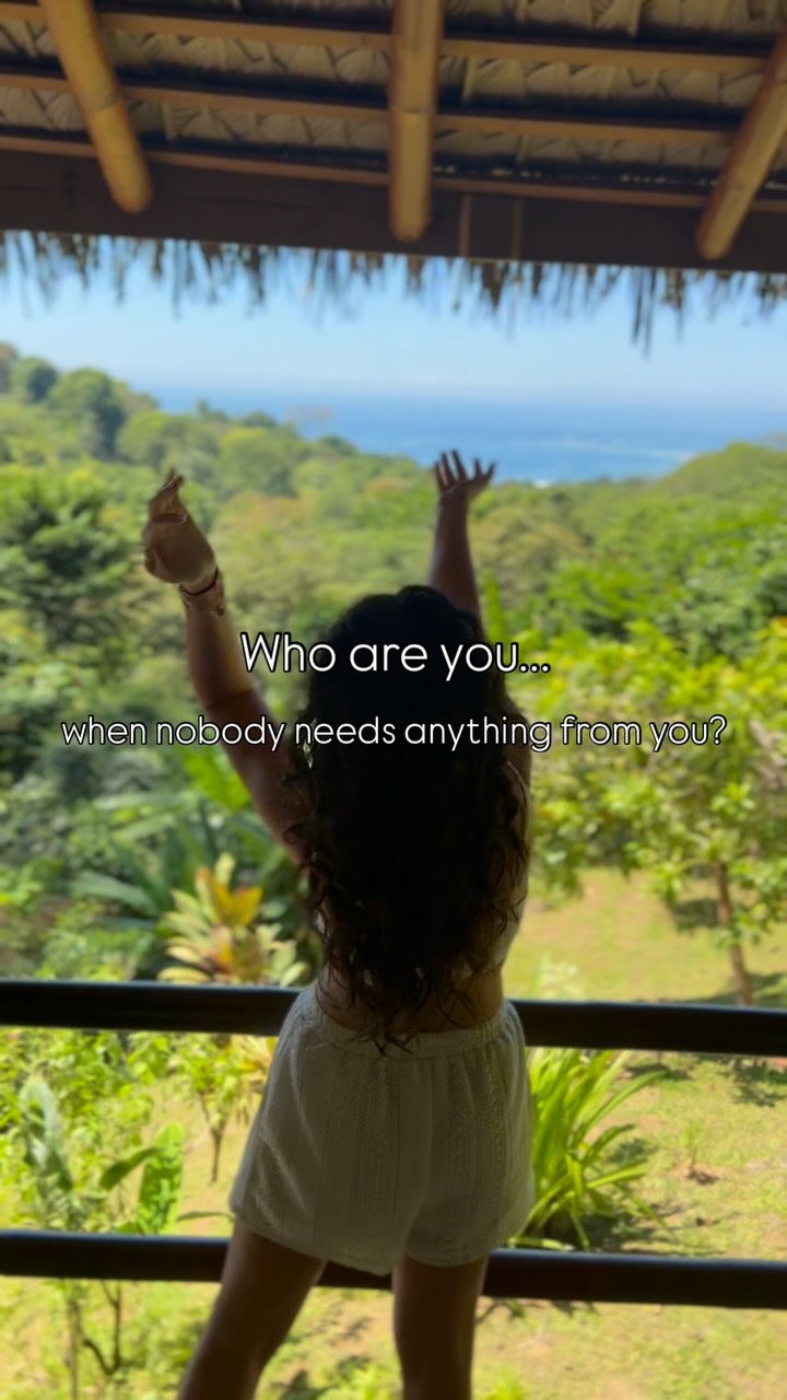 Who are you... when nobody needs anything from you?
No clients. No partner. No children. No emails.
No one asking for your attention. No one needing a decision.
Who is the woman underneath all of that?
Not because those roles aren’t beautiful.
But because she deserves your attention too.
❤️🔥
Resonance is for the woman beneath the roles.
Join us for the Resonance Retreat - December 2026 in Costa Rica!
Jungle. Nature. Dance. Sisterhood. 🌿
Comment DANCE for the details!