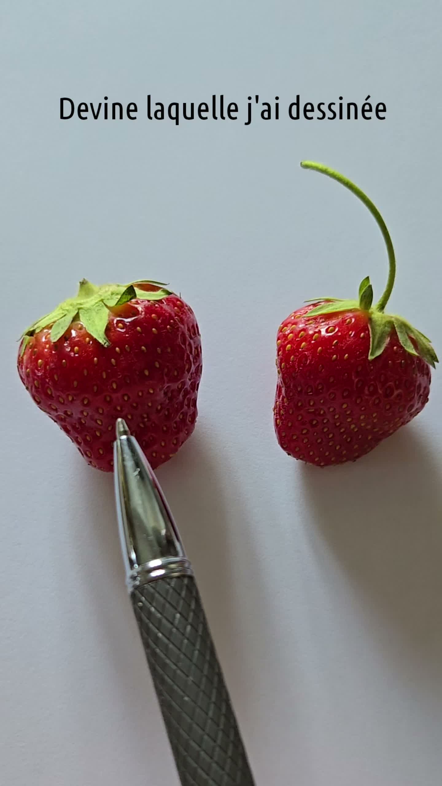 Je suis pas pire?
#humour #dessin #fraise