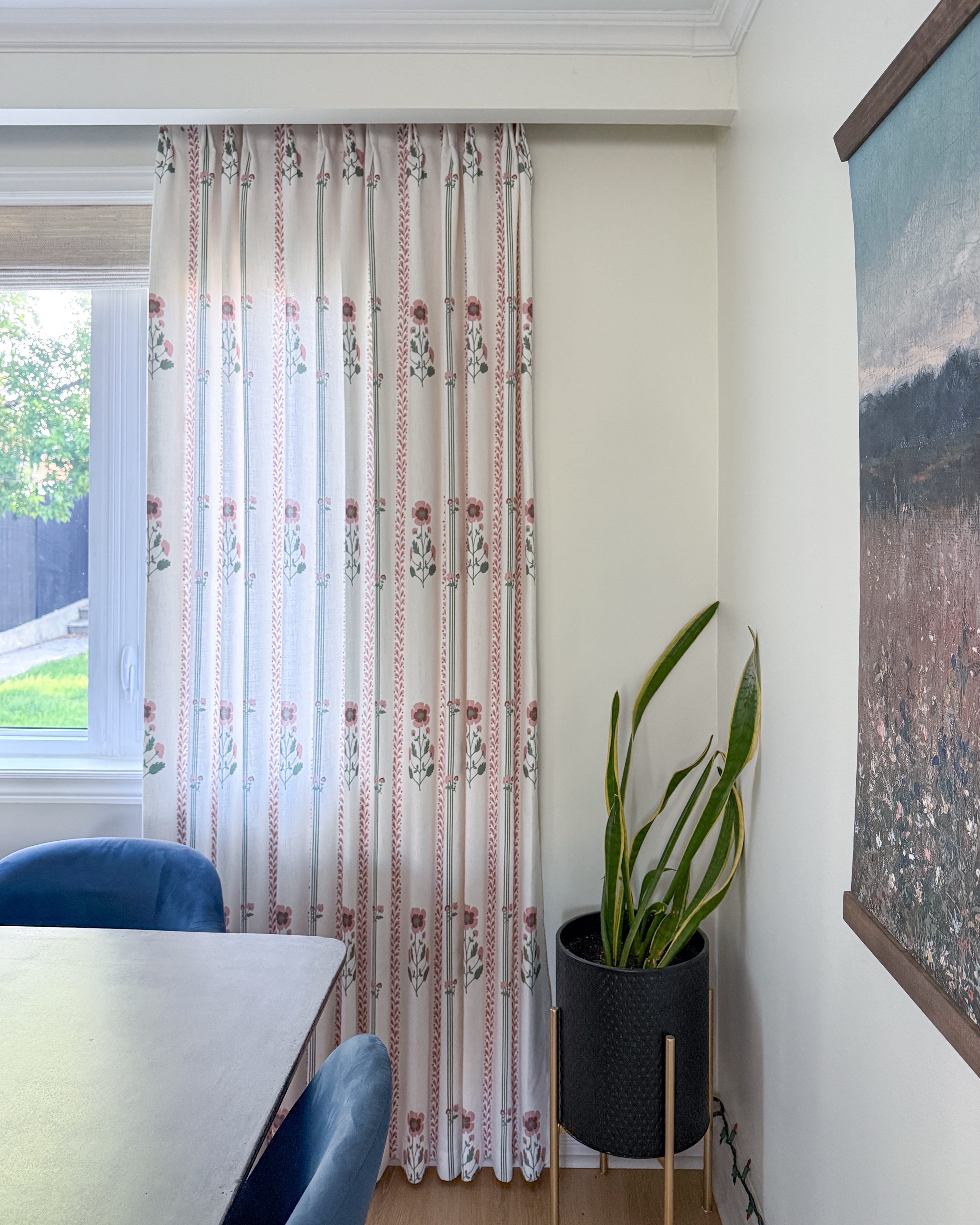 Every room deserves a little whimsy ✨
I love the character the floral and winding vine print on these curtains brings to our dining space. It’s amazing how one simple update can make everything feel so much more put together.
I also have to say how impressed I am with the design and quality of these curtains from @threegirlscurtains
Lily Pink Floral Curtains, Unlined
Pinch Pleat Double
Memory Training & Curtain Washing Included
🔗 in my bio
#threegirlscurtains #pleatedcurtains #floralcurtains #windowtreatments #whimsicaldecor
dining room decor, custom drapes, dopamine decor, curtain design, cottage core