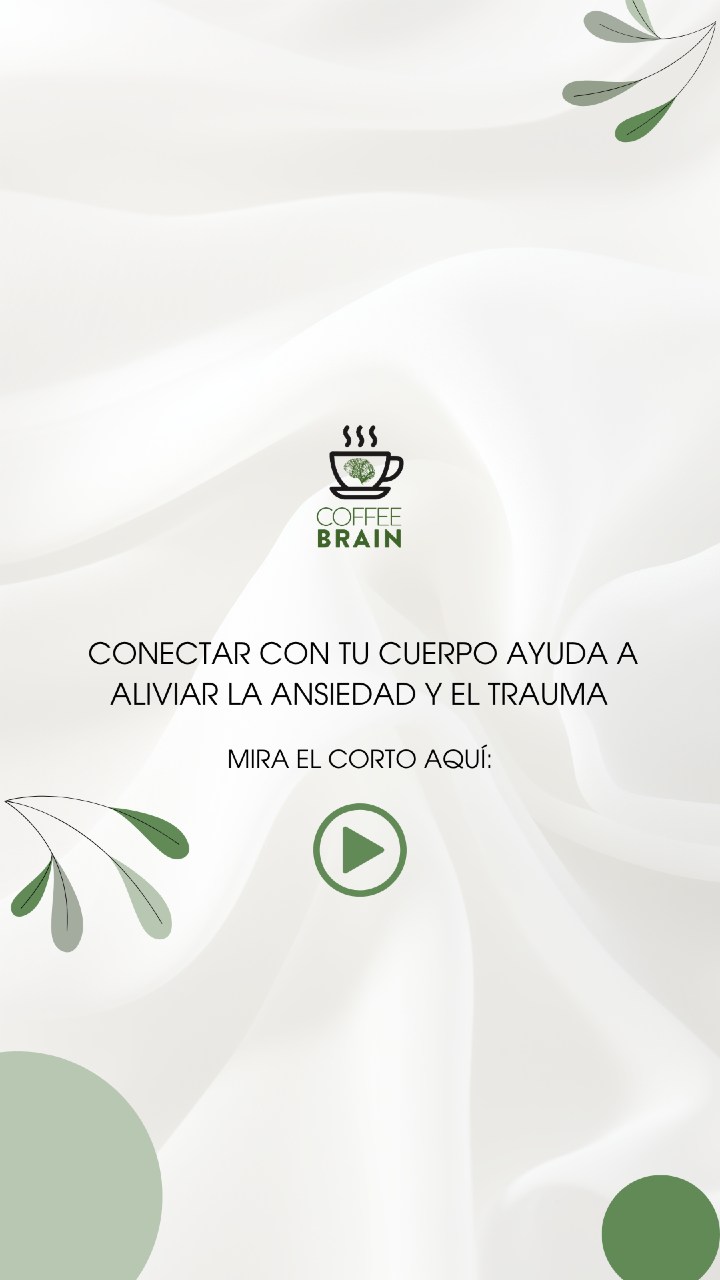 El movimiento no solo es importante en la infancia.
Cuando vivimos ansiedad o trauma, volver a conectar con el cuerpo puede ser el primer paso para recuperar la calma. Porque el cuerpo también guarda nuestra historia y aprender a escucharlo forma parte del proceso de sanar.
Mira el video completo en YouTube: https://youtu.be/uAaF0oDWph0
#saludmental #trauma #coffeebrain