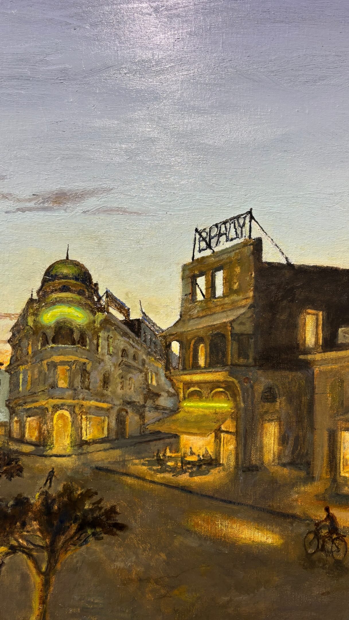 Pascal Vinardel, Le Boulevard, 2025, huile sur toile, 97x130 cm.
Œuvre exposée à la galerie Artborescence-Barlier.
36, rue de Penthièvre
Paris - 8e
#vinardel #contemporanyart #art #artcontemporainfrançais