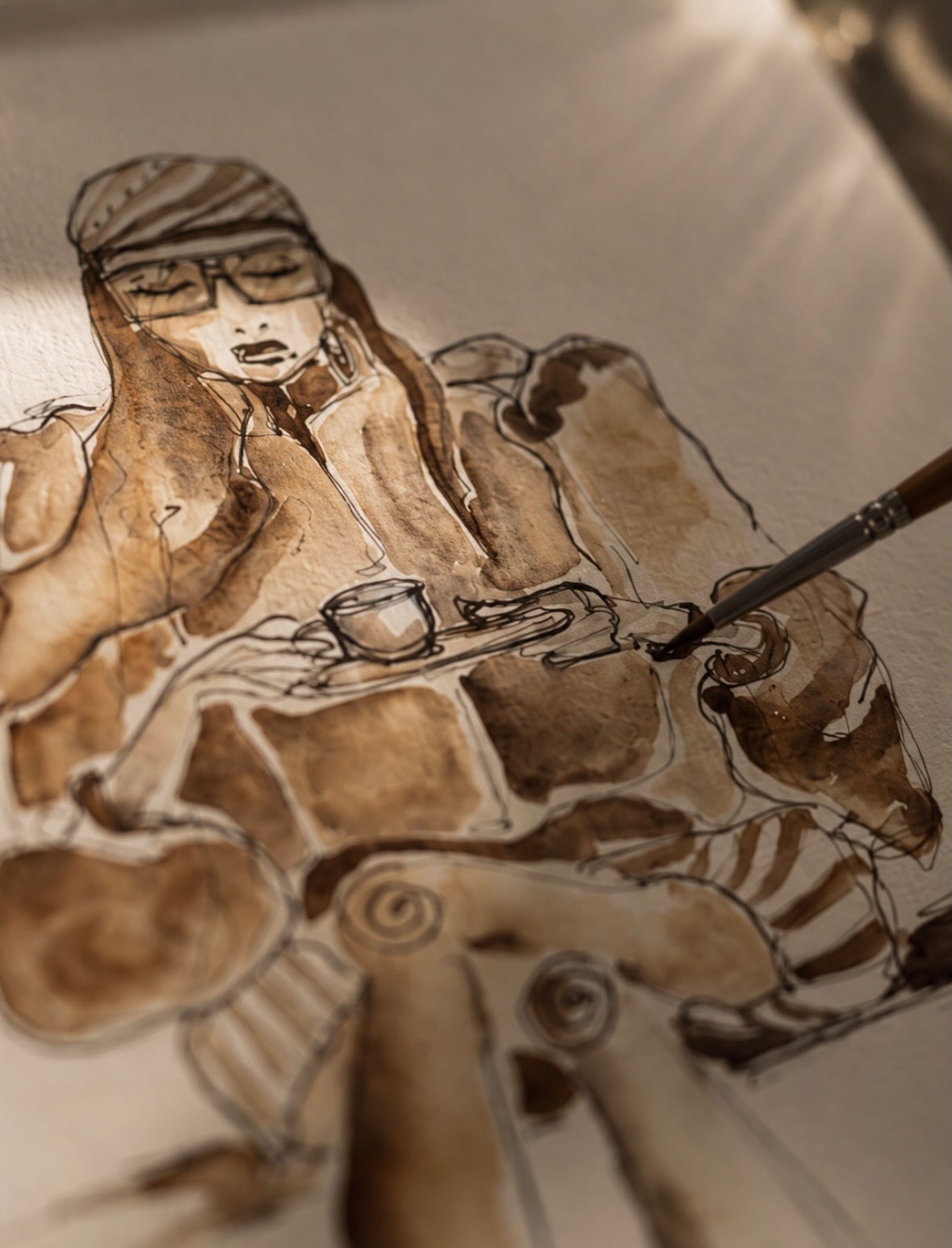 A quick sketch of a memory ☕️