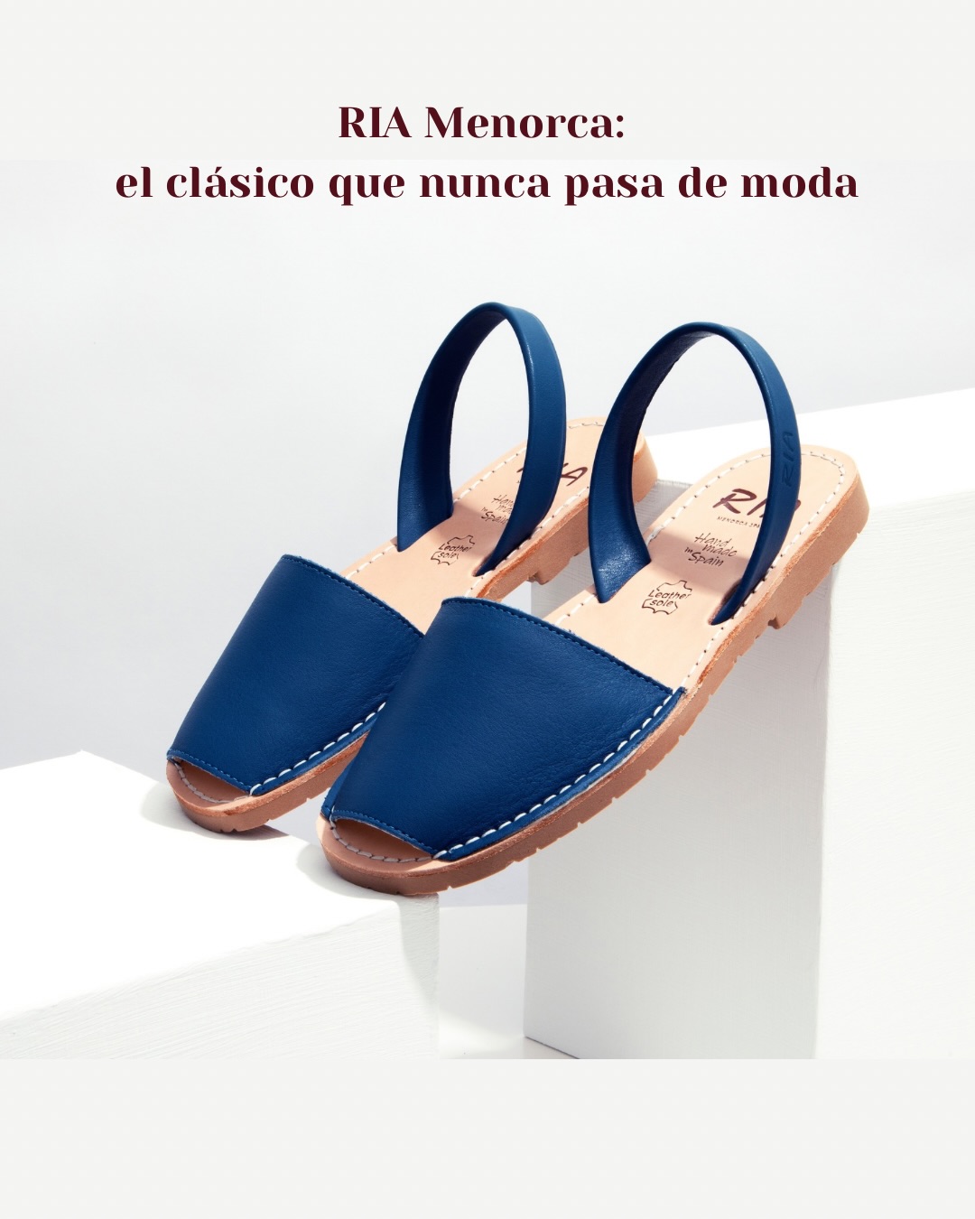 Hay modelos que no necesitan reinventarse para seguir siendo especiales.
Las RIA Menorca tienen ese encanto de siempre: piel, comodidad, confección artesanal en España y un diseño que temporada tras temporada sigue viéndose actual.
En azul, blanco, neutros o con brillo… son de esos pares que compras hoy y sigues usando por años.
Auténtico calzado español, directo desde España.
Disponibles en Olé Olá.
¿Cuál sería tu RIA favorita: clásica, neutra o con brillo?
#OleOla #YoConOleOla #RiaMenorca #Menorquinas #CalzadoEspañol HechoEnEspaña