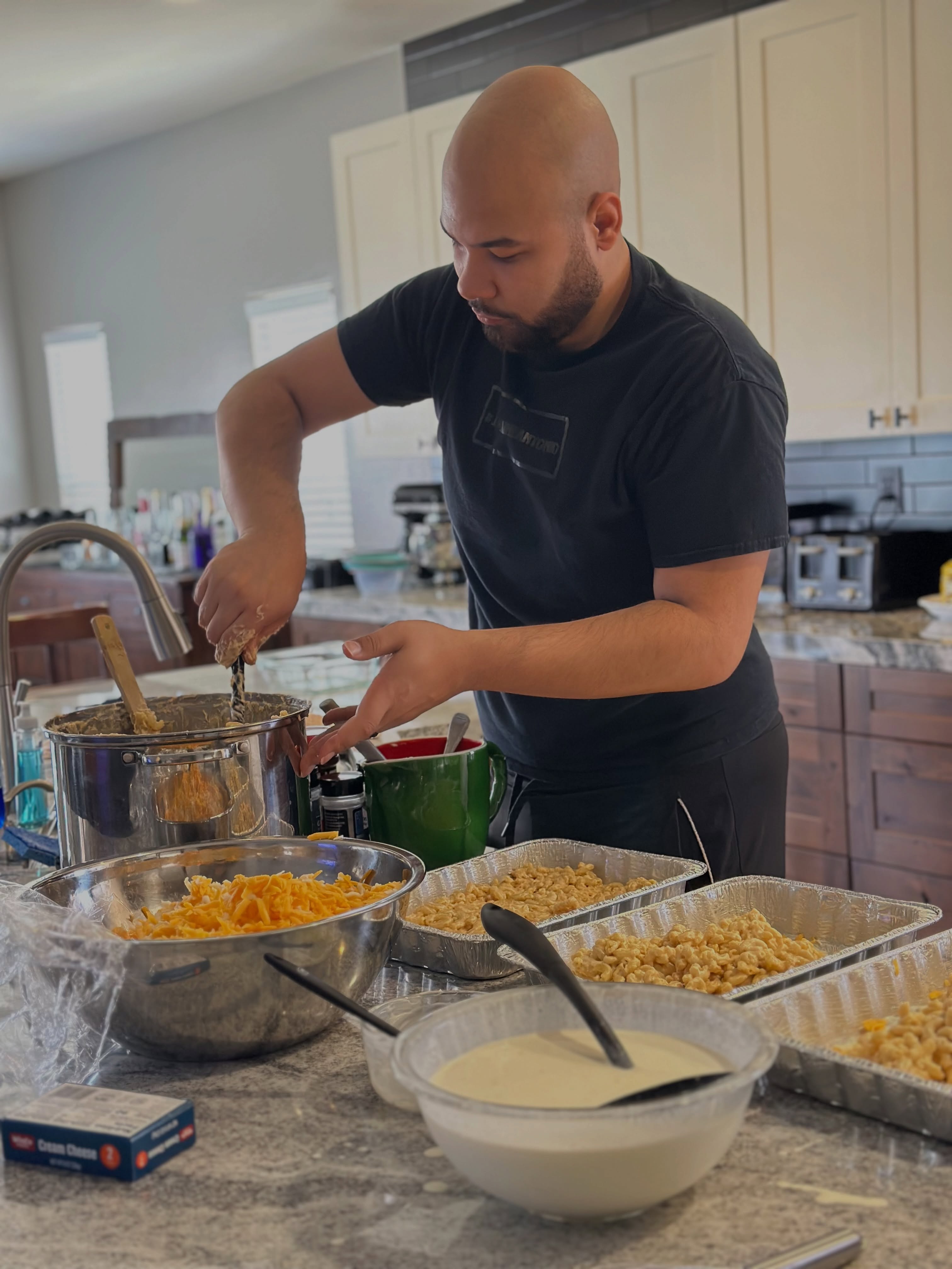 Thank you to everyone who participated in my take & bake giveaway. I wasn’t expecting so many people to join in on the fun, but I’m glad y'all did. 😊
Congratulations to the winners!! 🎉 I hope you enjoyed your Mac & Cheese take & bake. 😃
If you didn’t win this time. Keep an eye out for the next giveaway. It’s coming really soon!!! In the meantime, you can find more of my recipes on my website. Along with real estate tips & more.
I’m also planning my first official Jermaine Antonio Cooking Class. 👨🏽🍳 There will be in-person and virtual spots available. If you join me in person, you’ll be getting your very own take & bake to enjoy. If you’d like more information on these classes, comment “Yes, Chef" and I’ll DM you with more info.