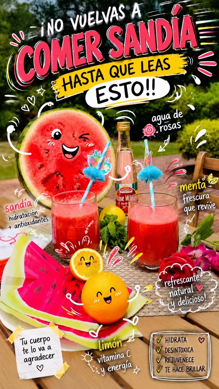 Según Ayurveda, la sandía puede ser medicina de verano.🍉🍉🍉🍉🍉🍉🍉
A continuación te escribo algunos beneficios de esta deliciosa fruta:
💧Hidrata profundamente y ayuda a refrescar el cuerpo en verano.
🔥Ayuda a calmar el exceso de calor ( Pitta elevado)
⭐️Puede apoyar la eliminación de toxinas gracias a su alto contenido de agua.
😋Aporta dulzor natural sin necesidad de postres procesados.
Lo que nadie casi te dice:🤫
En Ayurveda, la sandía se dijiere mejor cuando se come sola.
🙅♀️Evita mezclarla con comidas pesadas, lácteos o grandes cantidades de otros alimentos.
✅Lo ideal es comerla al medio día, cuando el calor es más fuerte y el cuerpo agradece alimentos refrescantes.
💭Como comes tu sandía? Sola, en jugo, asada? Cuéntame en los comentarios!!!🍉#ayurveda #āyurveda #latinasenusa #vidaconproposito #alimentaciónconsciente