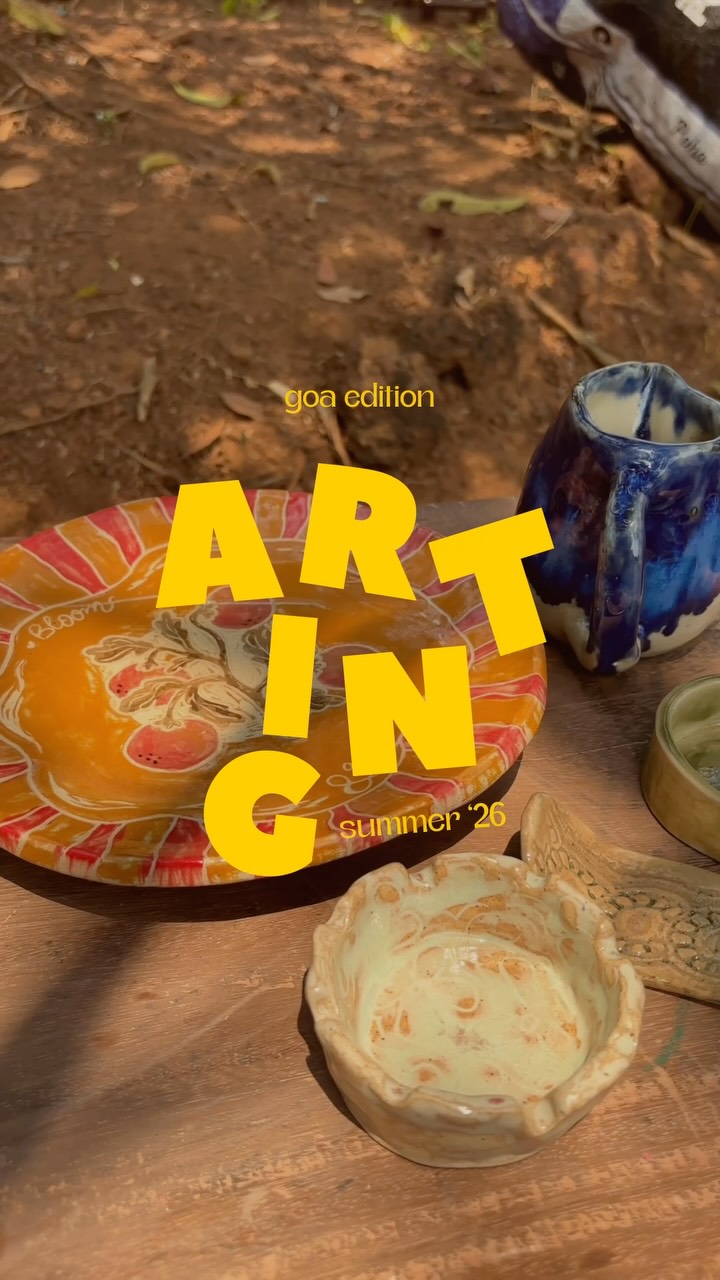 still processing the summer this year where I spent a month in goa - making illustrated pottery for the first time with lots of play in the ocean 🌊☀️⛱️
can’t wait to talk all about it, until then, here are sneak peek’s of the ceramics i made with snippets from goa
{ full time artist, visual designer }
#travelinspo #world #uk