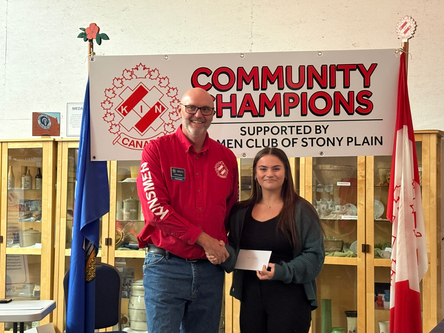 Did you know that each year we award up to eight $1,000 bursaries to local students pursuing post-secondary education?
Since our bursary program began, we've given away $106,000 in the form of bursaries to local students! The deadline to apply each year is August 1. If you know a local student who will be pursuing post-secondary in the fall, please encourage them to apply!
Visit our website for more information: stonyplainkinsmen.ca/bursaries